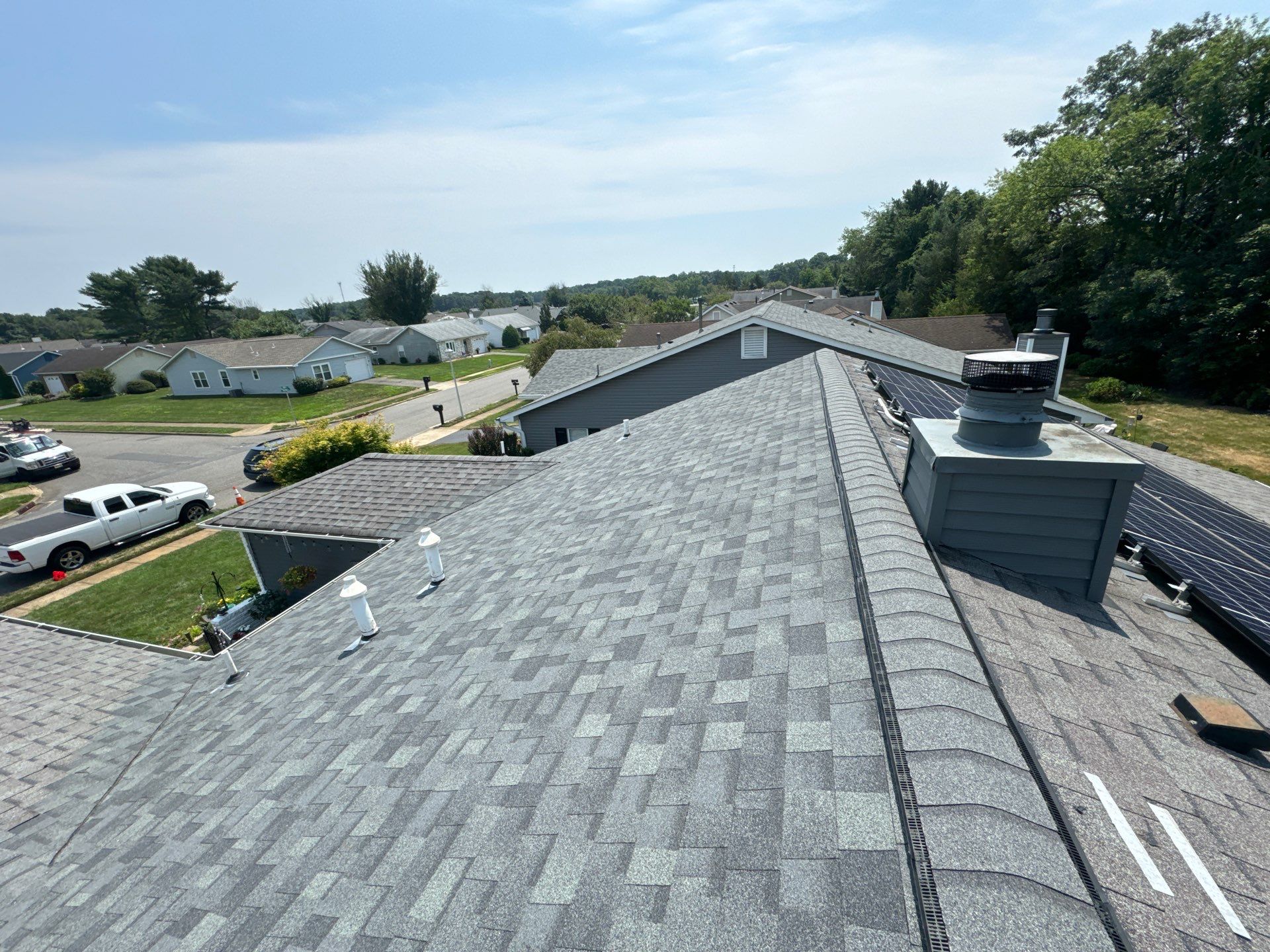 Silver Birch Shingles by Reimagine Roofing