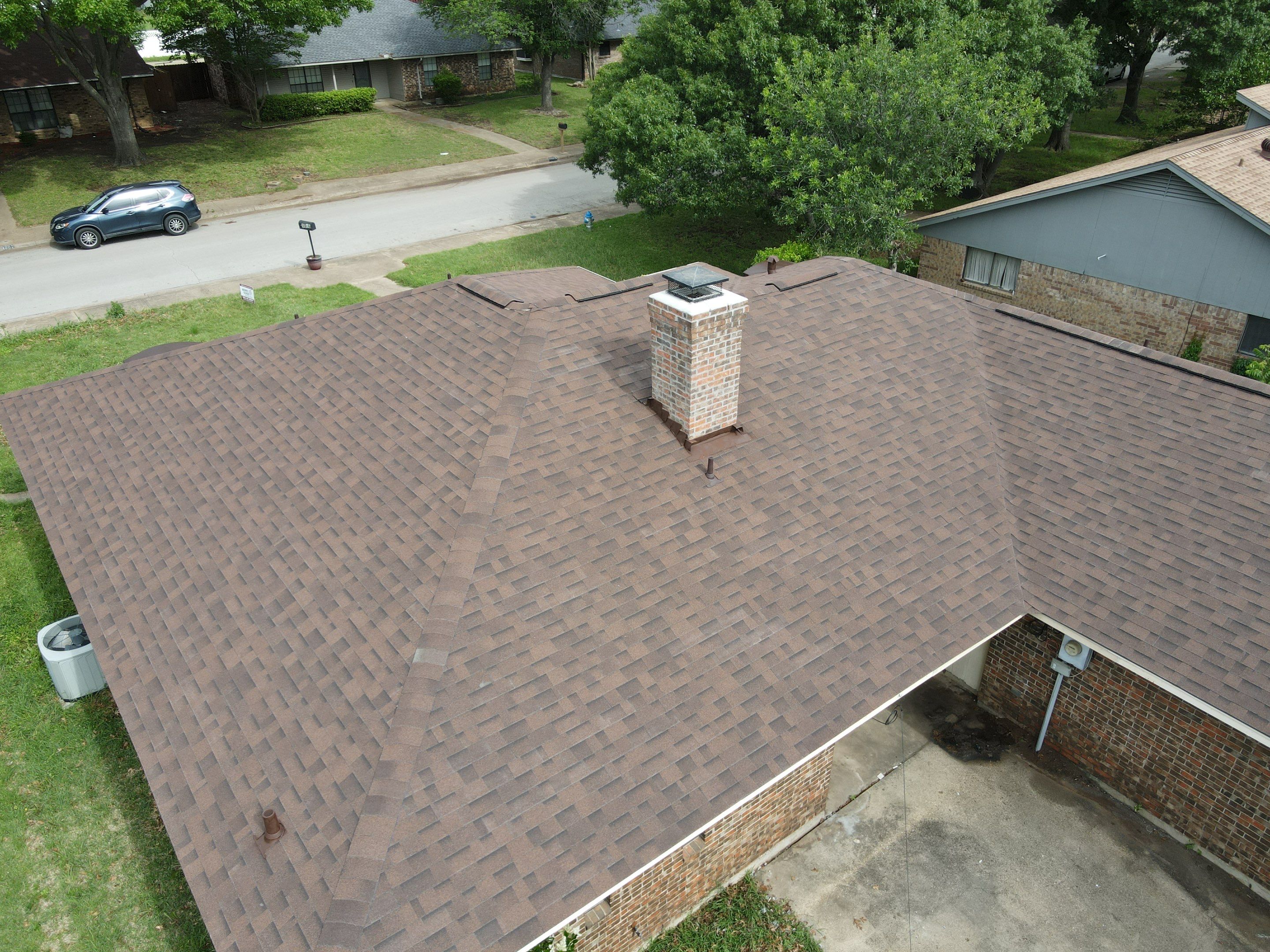 Duncanville Reroof after Storm by Berry Good Roofing