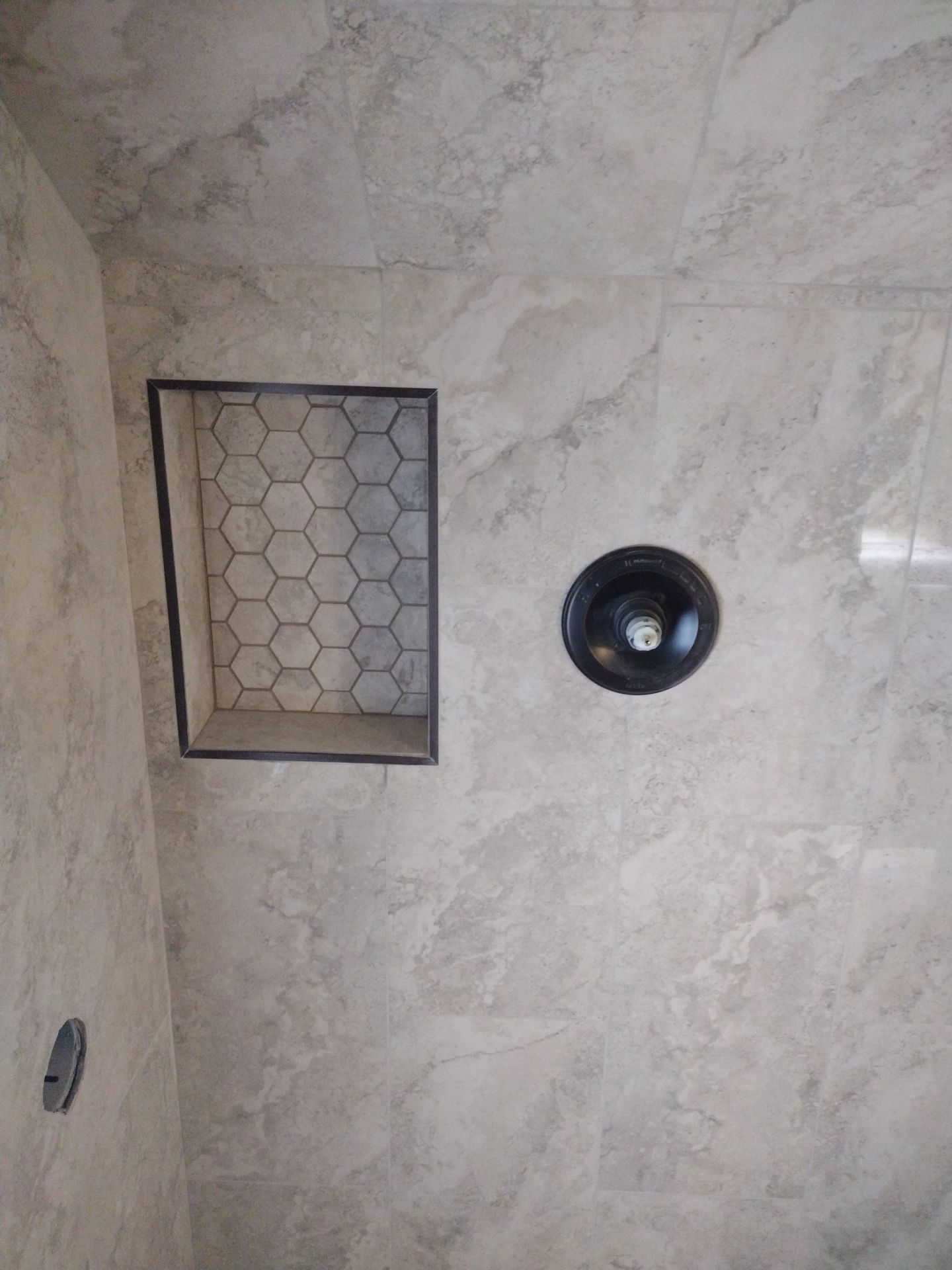 Shower Remodel & Ceiling Restoration – Correcting Water Damage and Rebuilding Right by Johnny Five Construction 