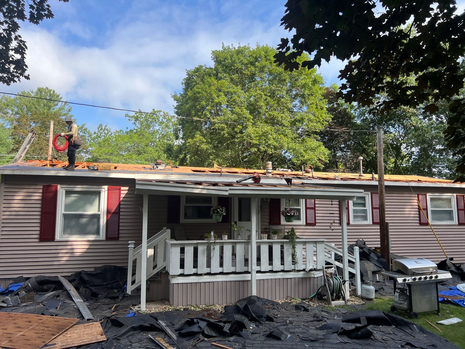 Owens Corning Roof Installation in Nashua, New Hampshire by Tall pine roofing