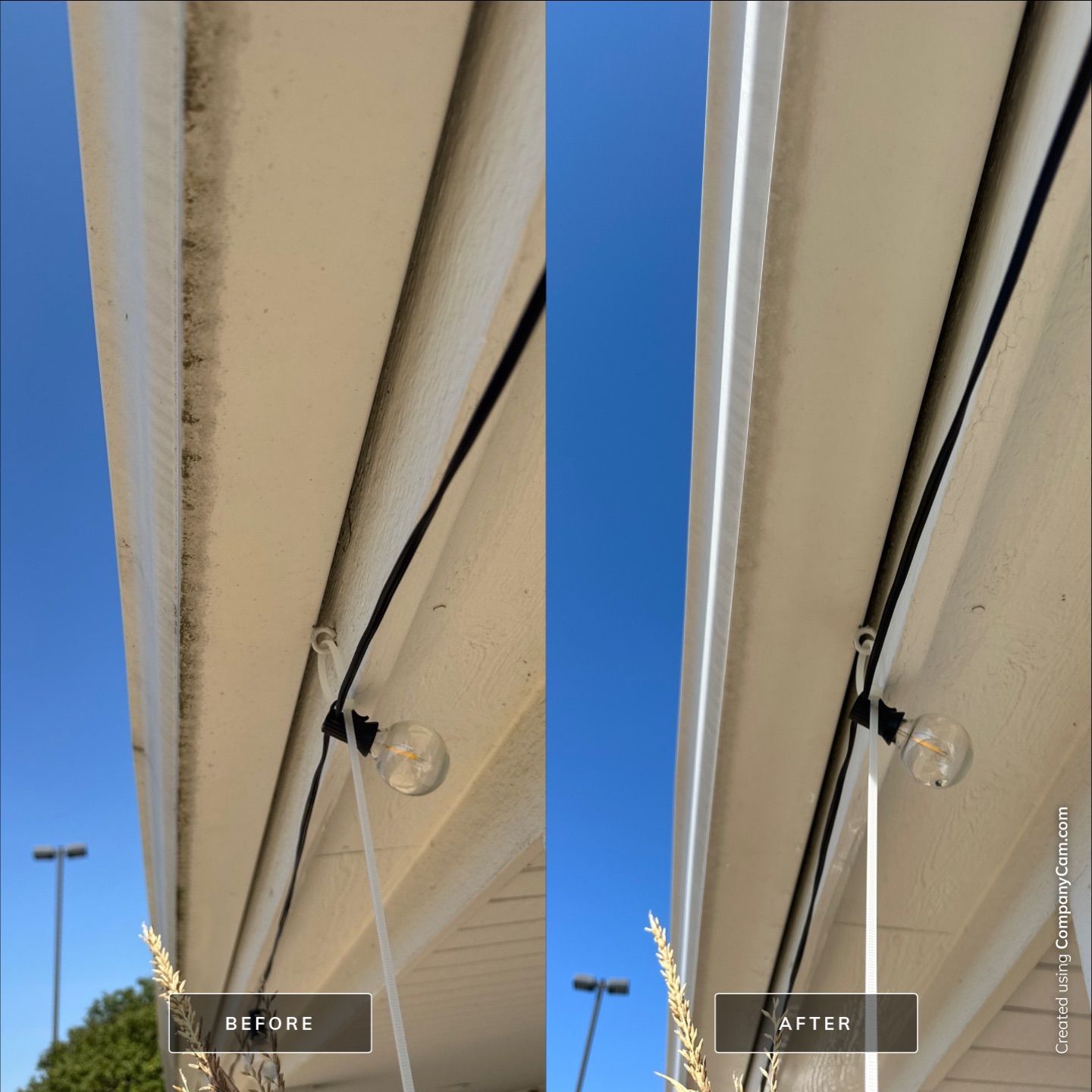 Chain of Lakes Community Bible Church Exterior Wash by Simmons Power & Soft Washing