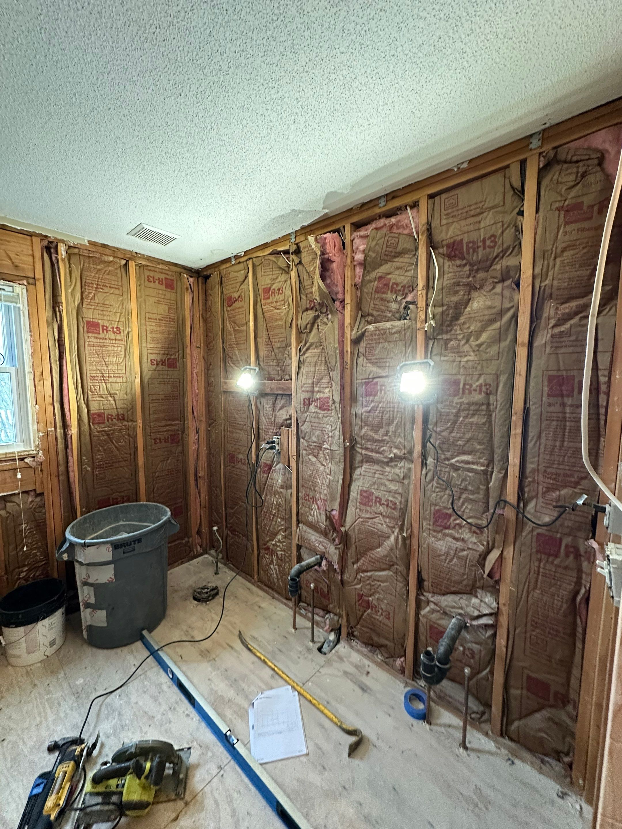 Beautiful Bathroom Remodel by DiGiorgi Roofing and Siding Inc