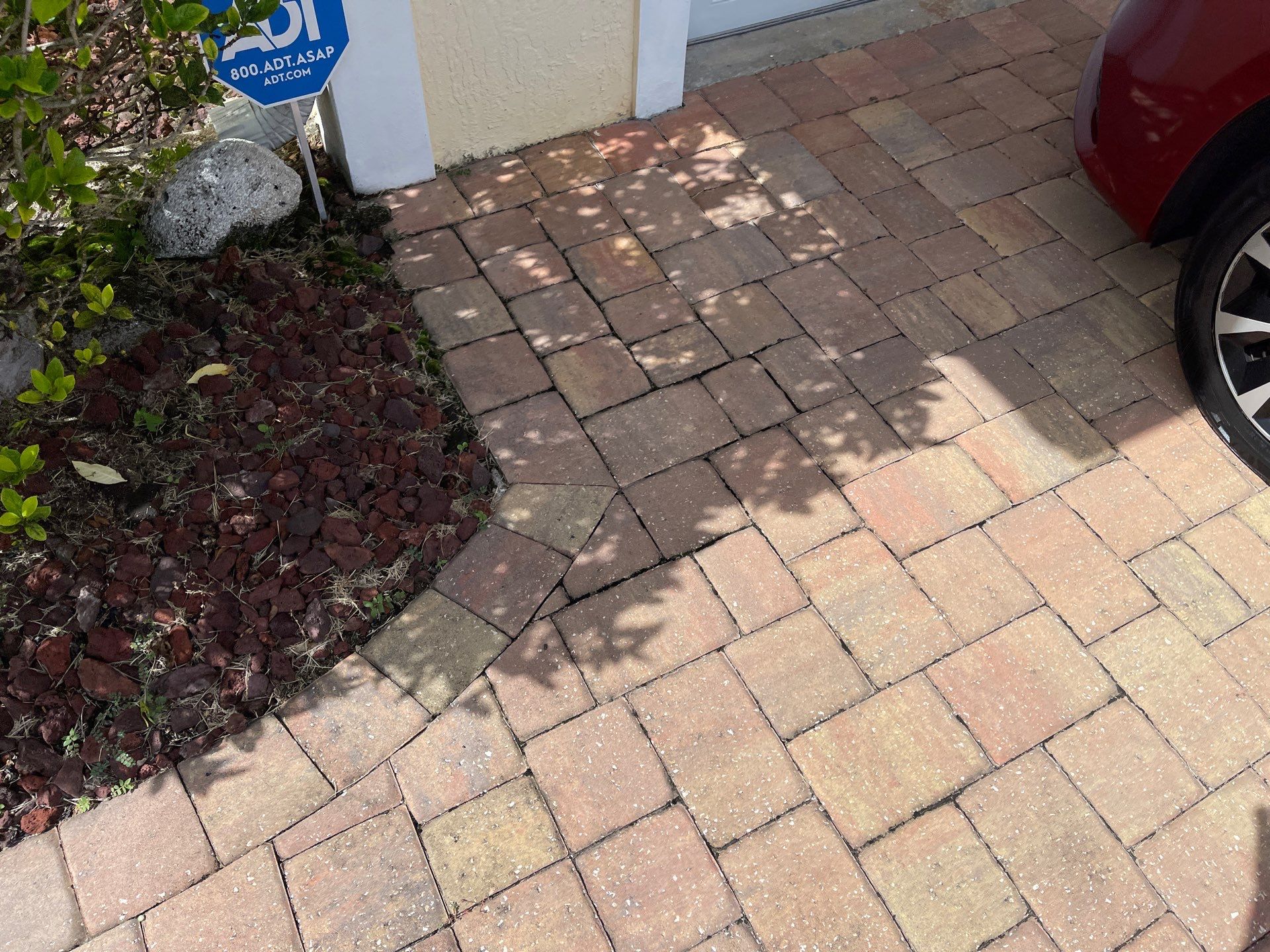 Paver Driveway using Concrete Sealant by DuraSeal