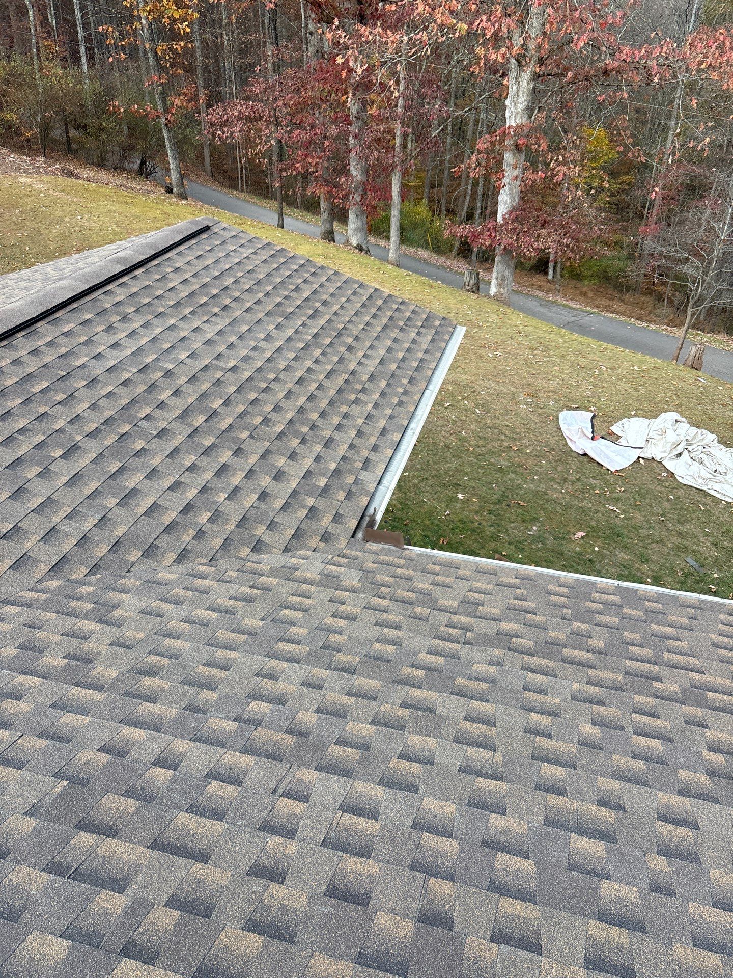 Residential Roofing Installation using GAF Timberline HDZ Barkwood by Rainstoppers Roofing