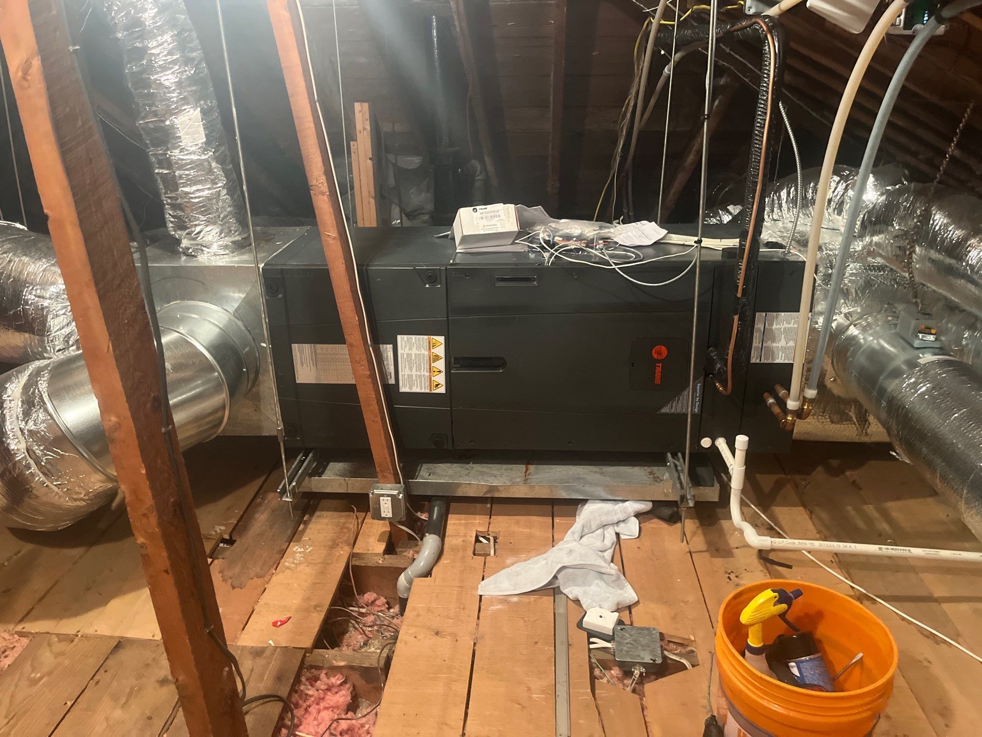 Frozen Condensate Line Repair — Swampscott, MA.  by FAGONE MECHANICAL