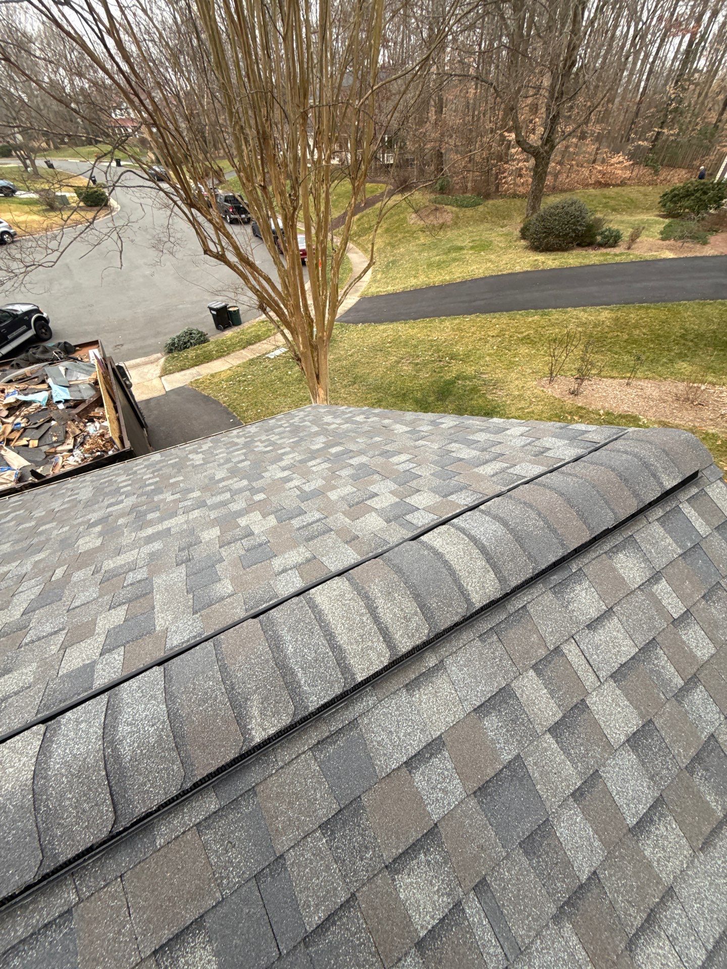 Fairfax Station :Residential Roof Replacement with CertainTeed Landmark Pro in Max Def Drift Wood by RM Banning, Inc.