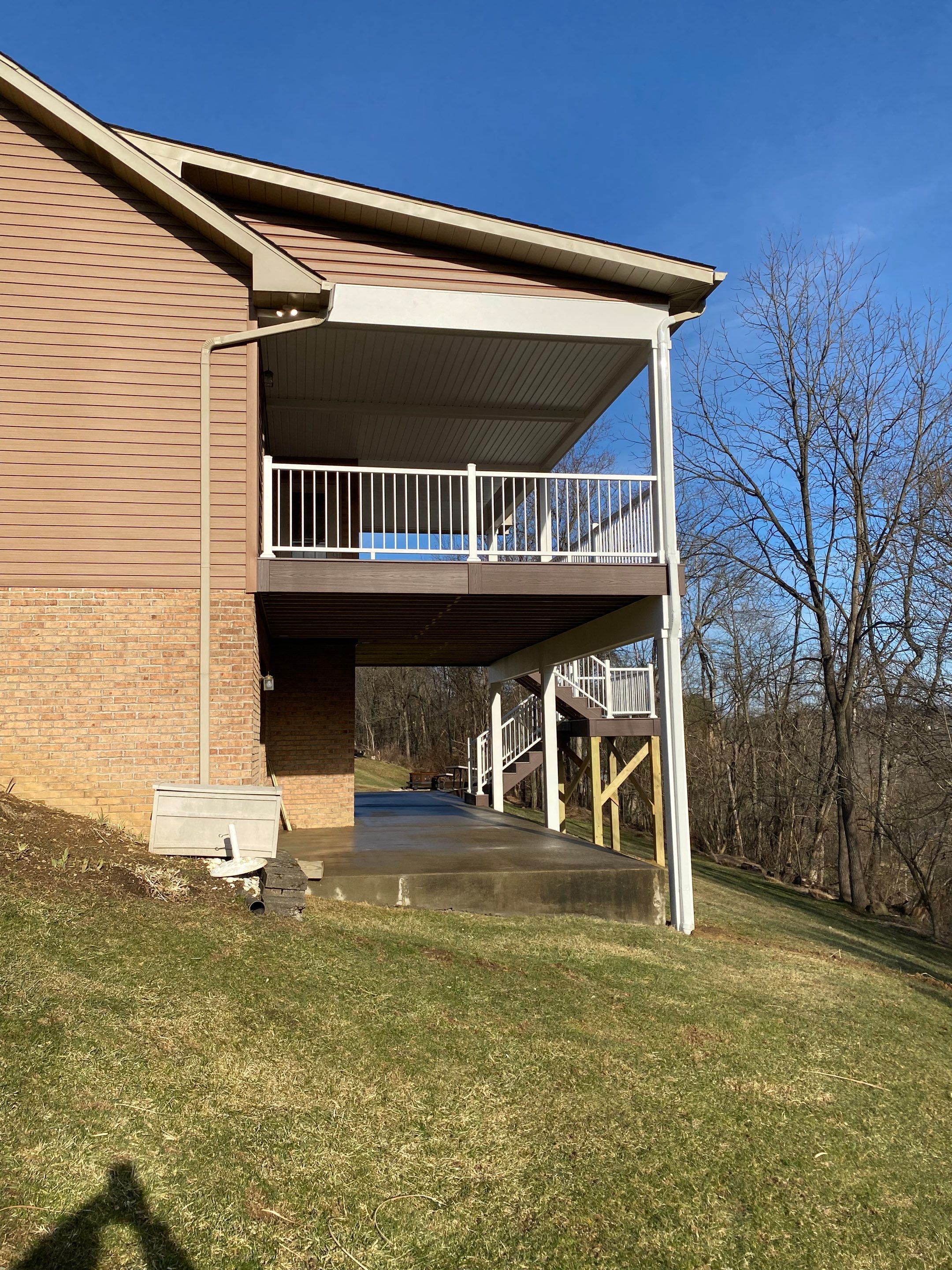 Deck and Roof Build by Cousins Roofing Siding & Decks