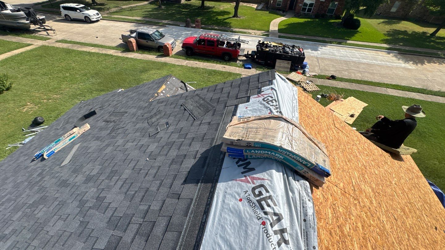 Project in Sachse by Rhino Roofing and General Contracting, LLC
