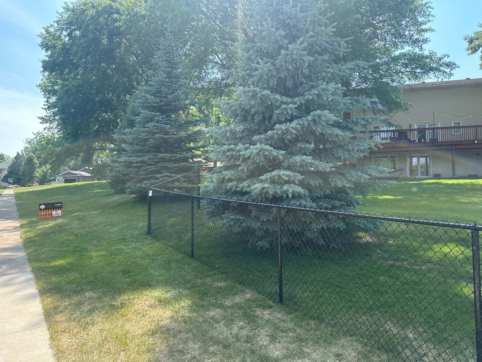 Project in Cedar Falls by Perfect Picket Fence and Stain