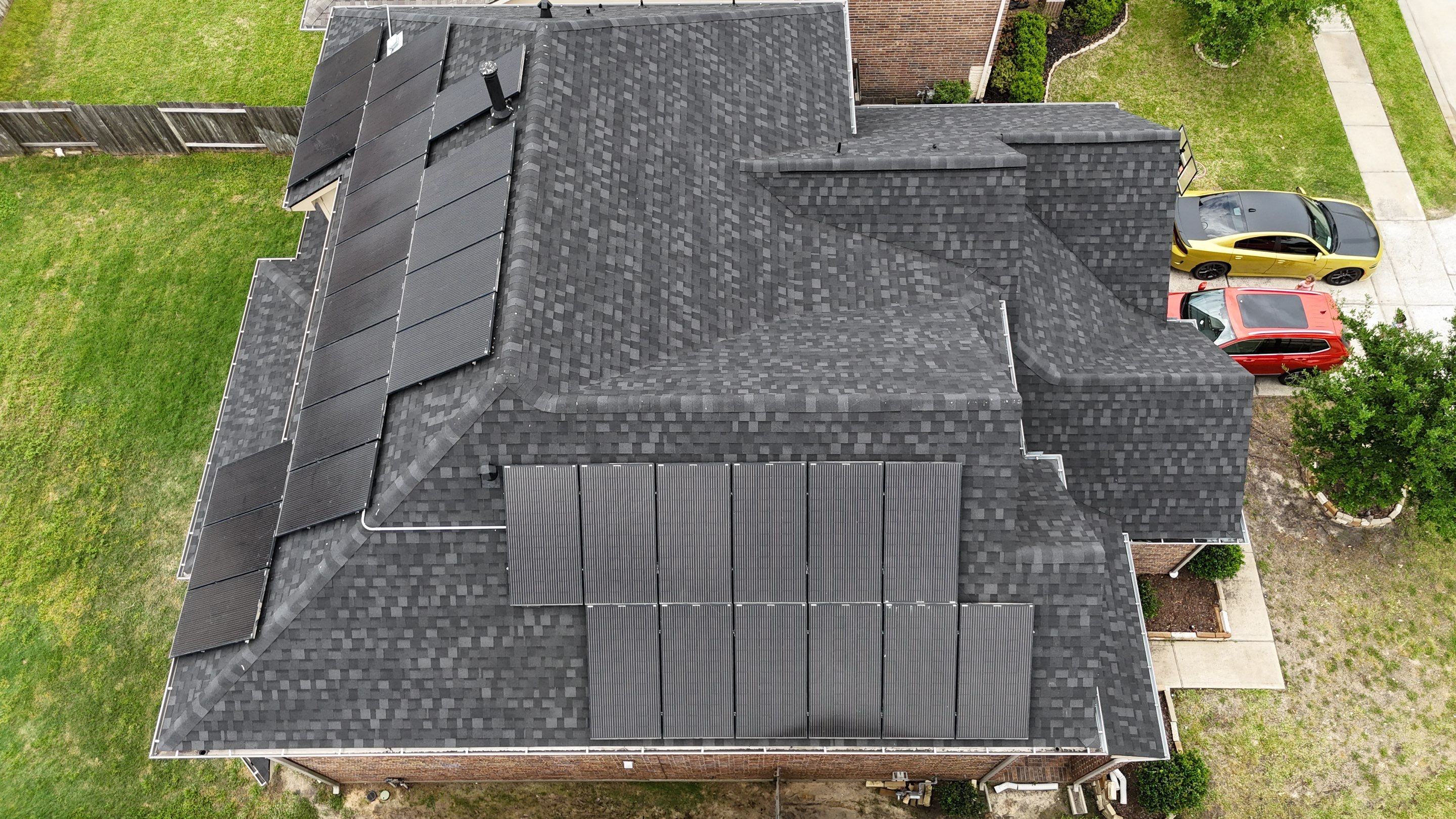 Residential Roofing Installation using IKO Dynasty by Core Four Roofing