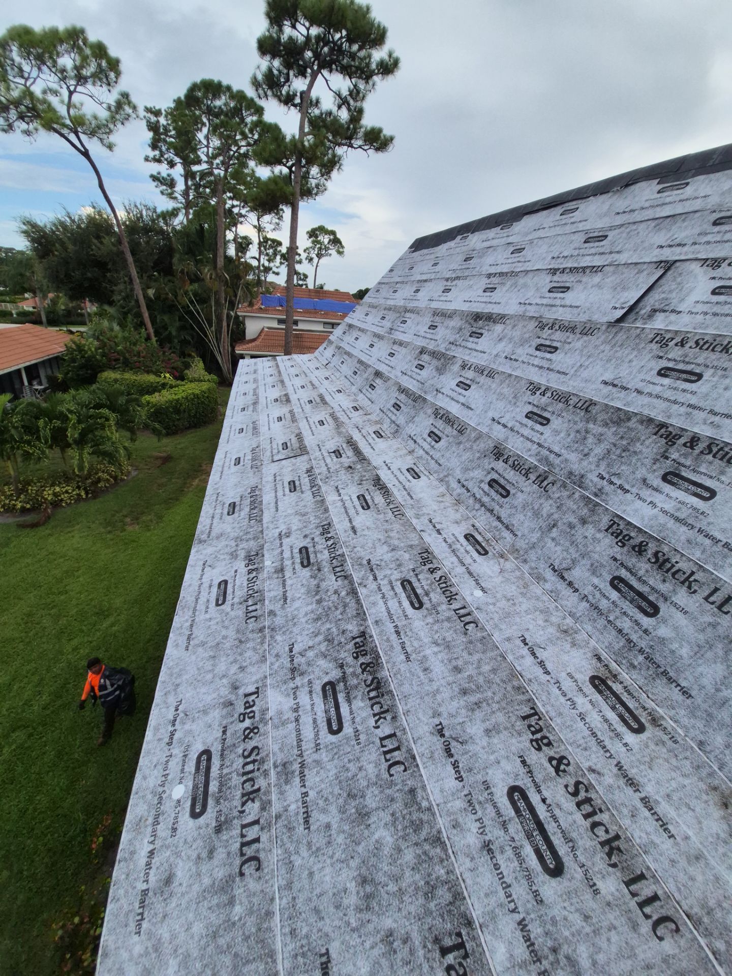 Residential Roofing Installation using Crown by BLUES BROTHERS ROOFING