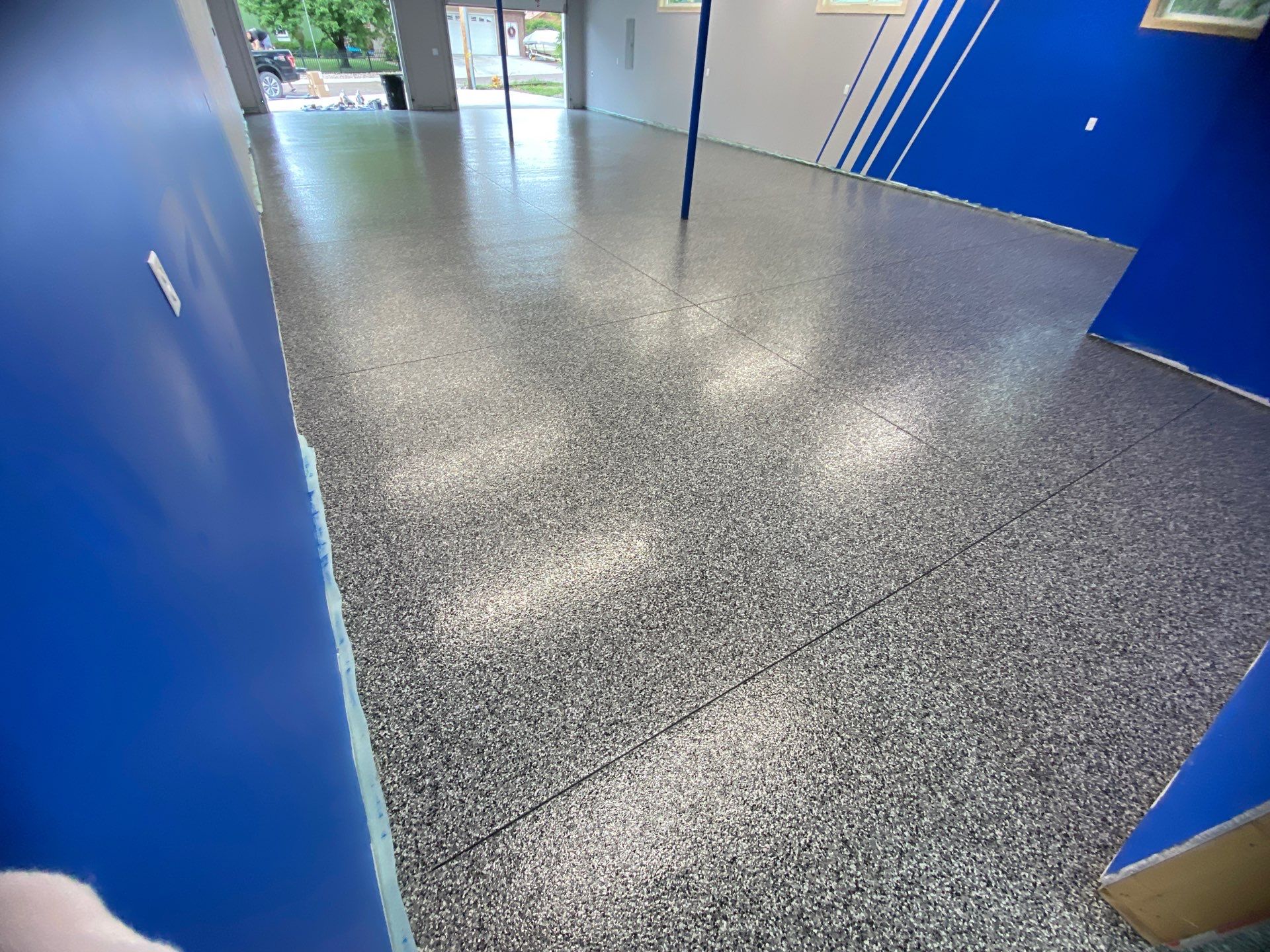 Charcoal 1/4" by Granite Garage Floors