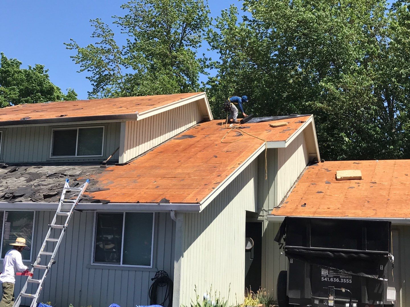 Residential Roofing Installation using Owens Corning Duration Shingles by BEST Roofing & Waterproofing