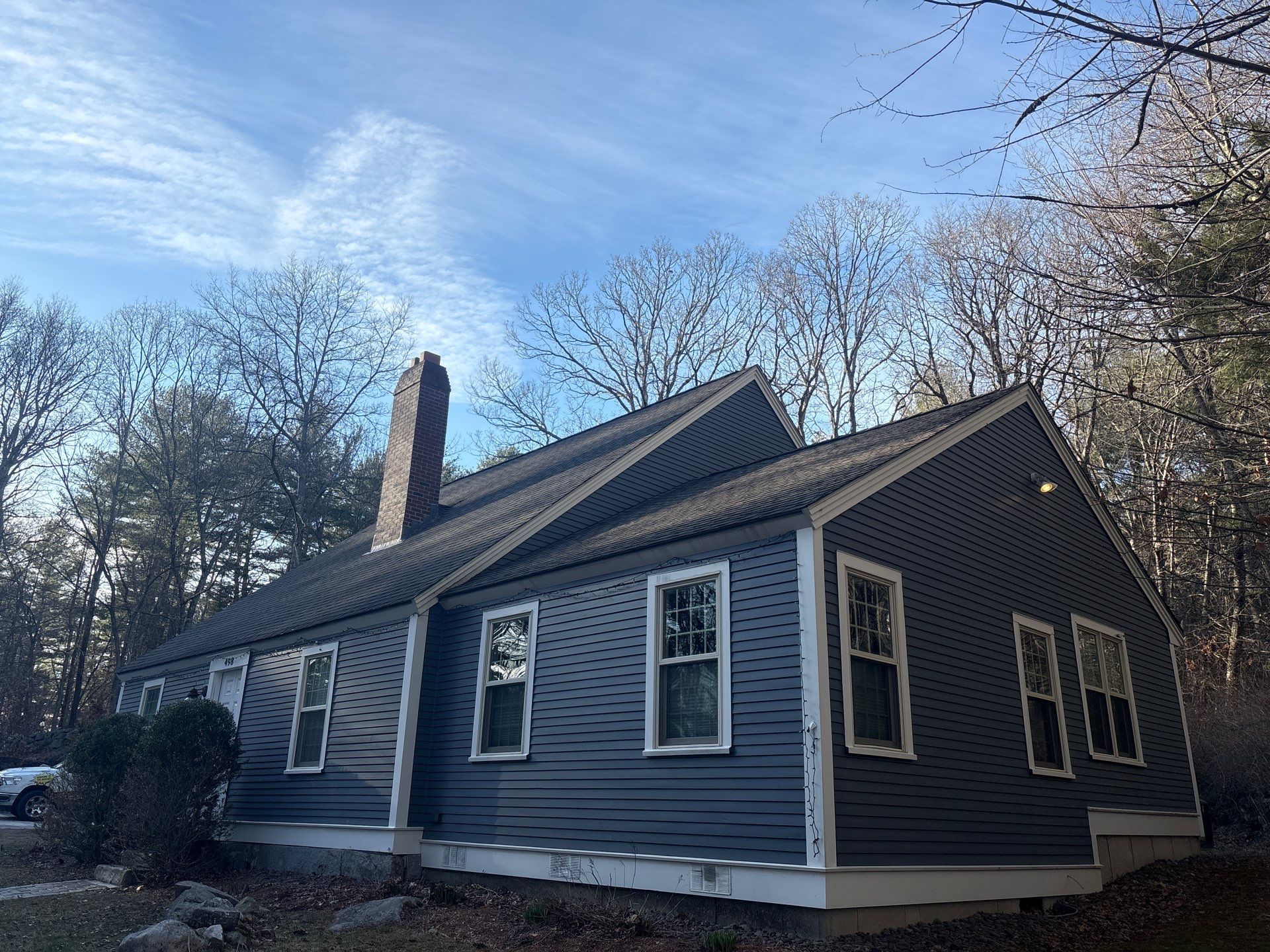 Roof Replacement + Metal Valleys + Snow Belt + Skylights — Carlisle, MA by Mighty Dog Roofing of Greater Middlesex County