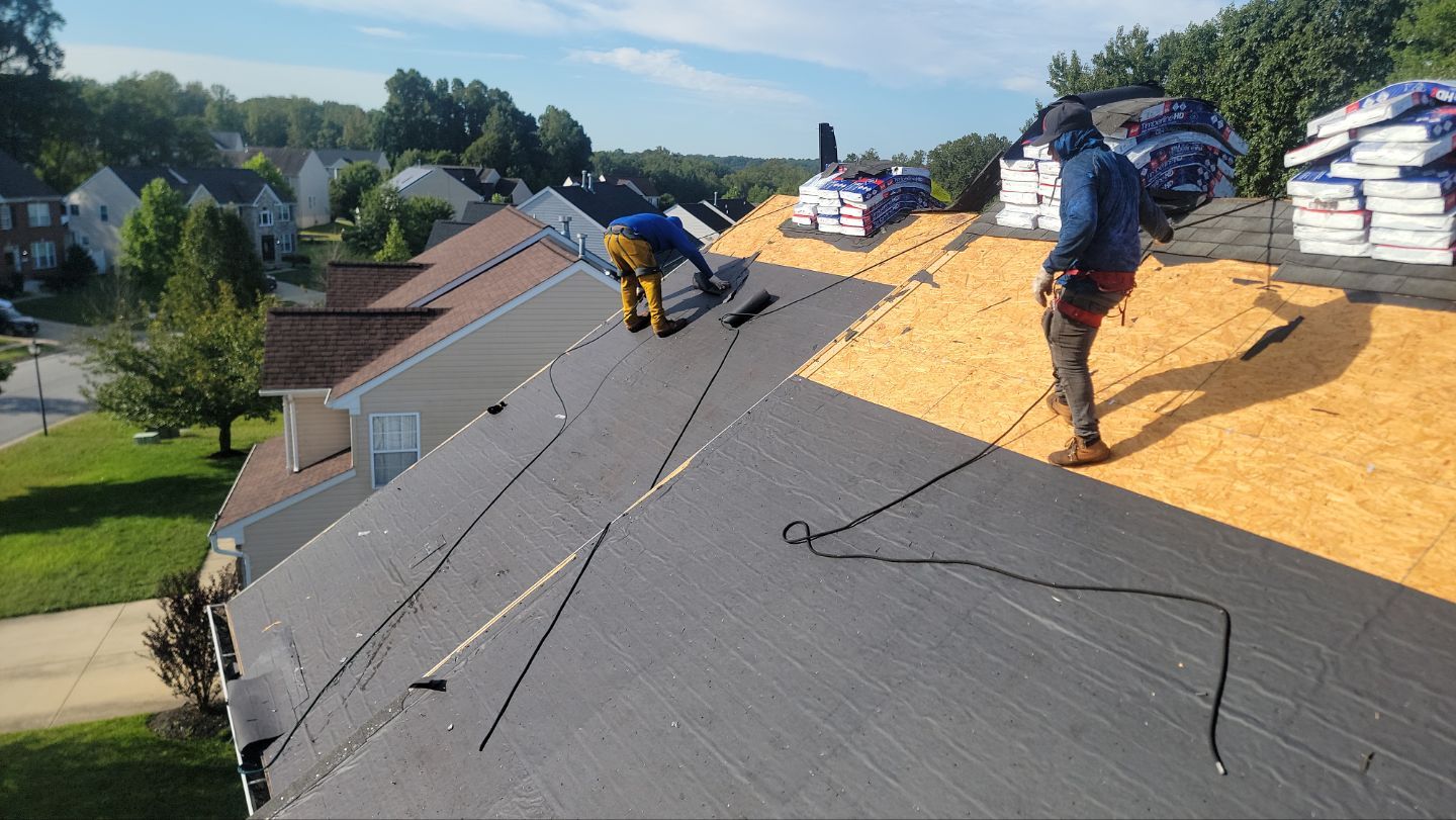 Roof Installation using GAF Timberline HDZ by ExteriorPros