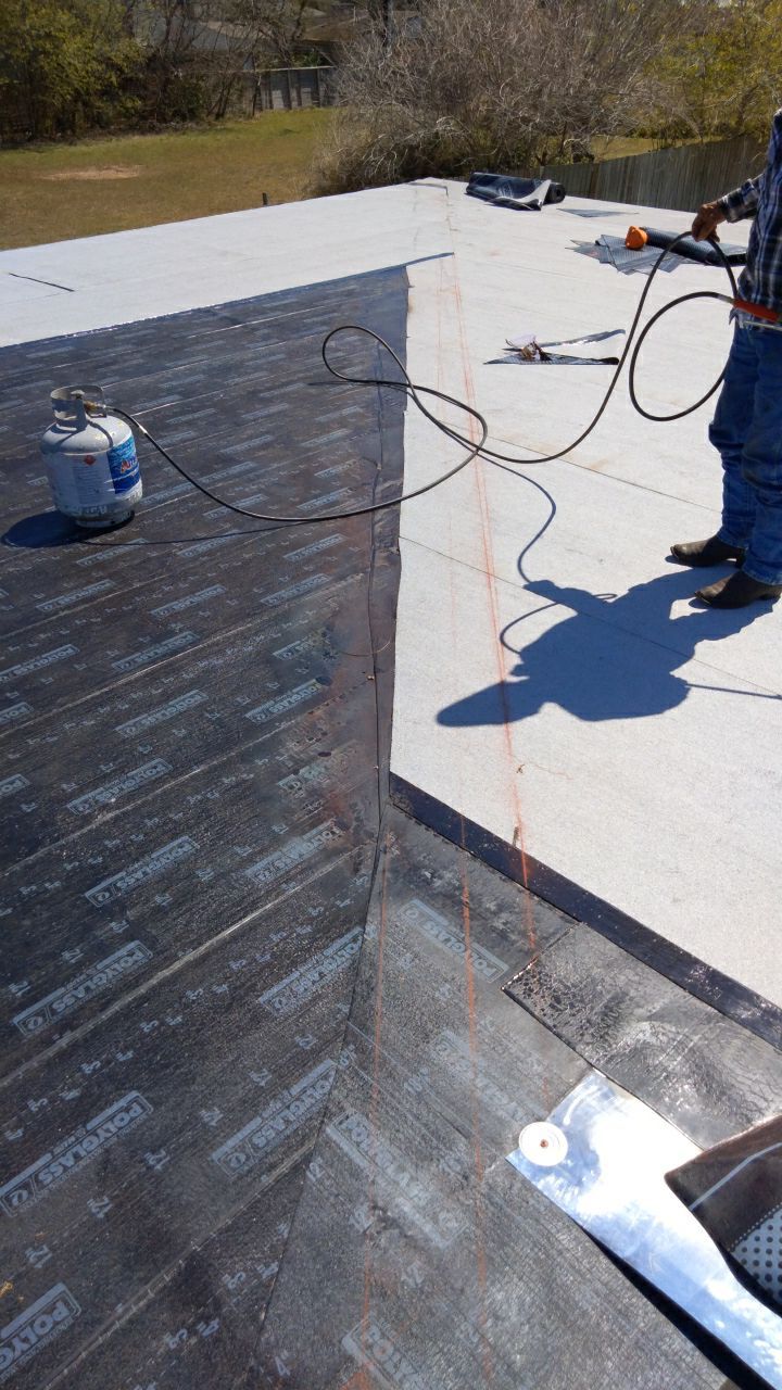 Waterfront Torch-Down by Bayfront Roofing and Construction