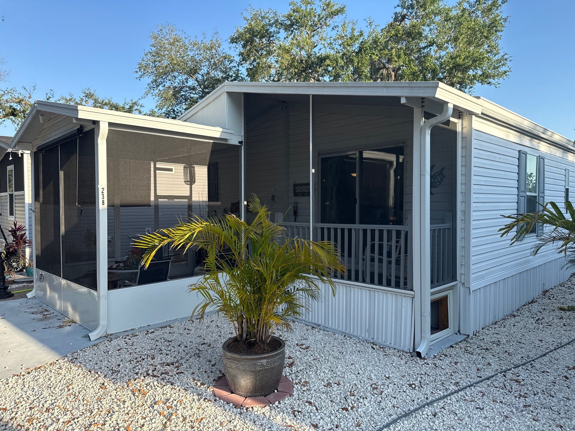 Mobile Home House Wash | Fisherman’s Cove RV Park | Terra Ceia, FL by Sunshine AquaWash