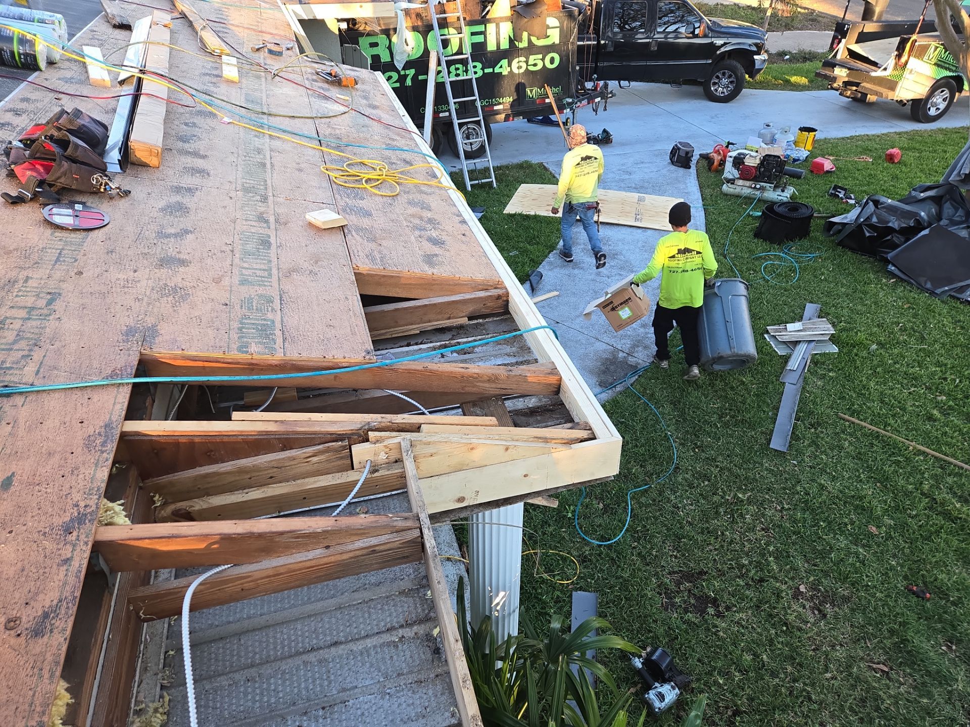 Project in St. Petersburg 33702 by Mitchell Roofing Company LLC