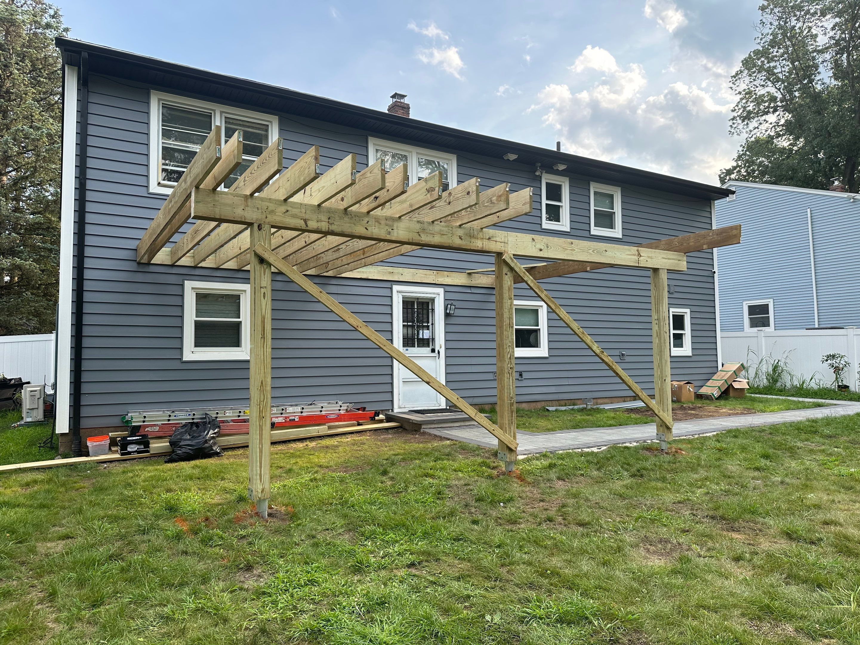 New deck in Westwood NJ by deck guardian