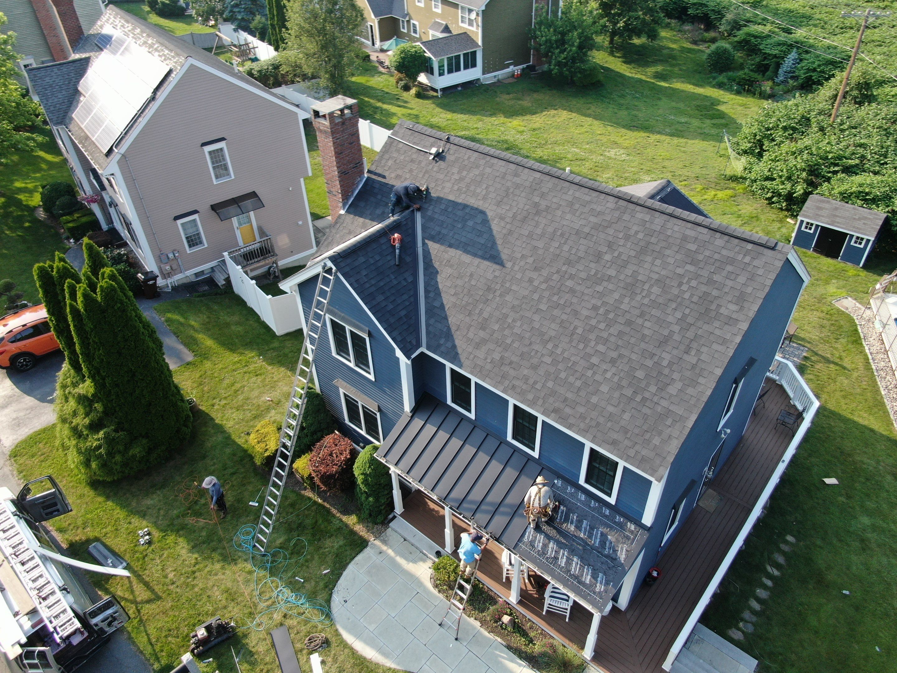 Roof Replacement in Amesbury, MA by Mighty Dog Roofing of Greater Middlesex County