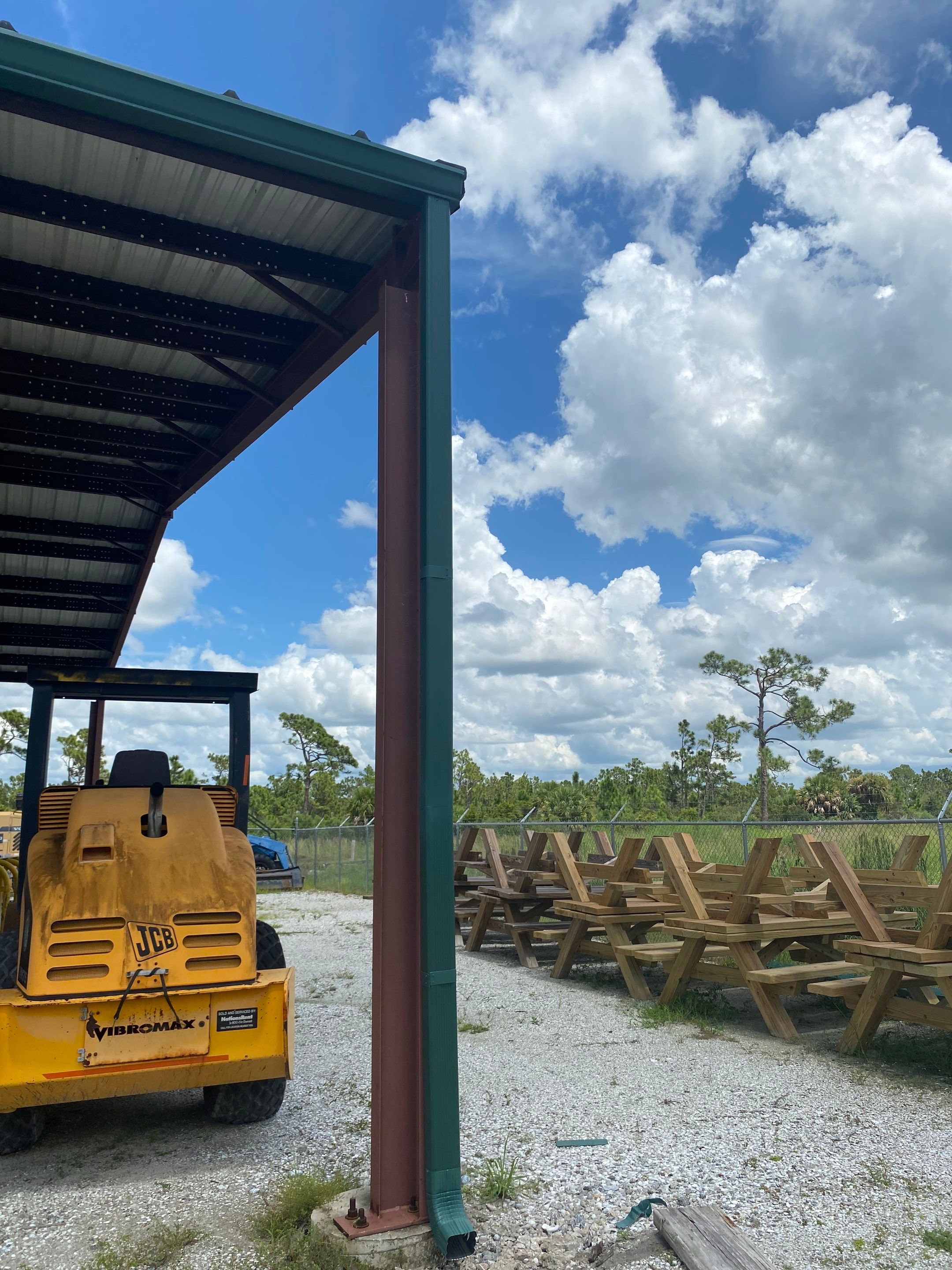 Commercial Soffit and Fascia Installation in North Port FL by Gutter Professors
