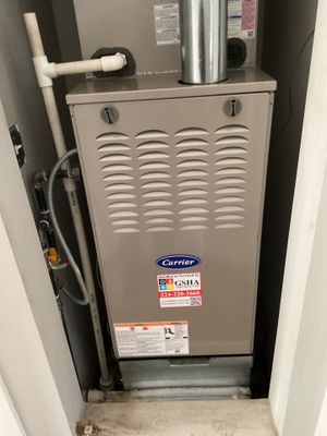 Carrier Furnace Installation and AC Installation