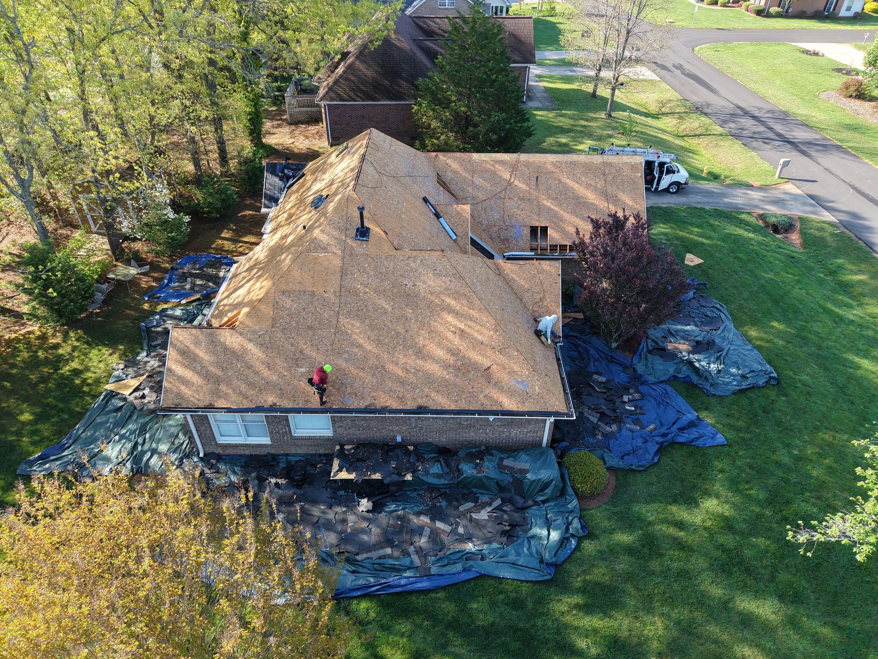 Residential Roofing Installation using TAMKO TITAN XT Rustic Black by RISE Roofing & Restoration, LLC