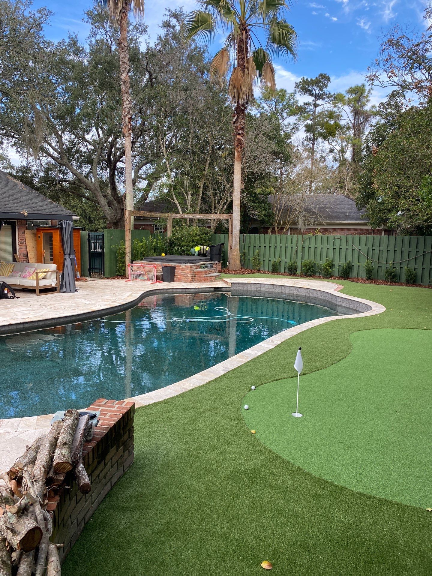 Deerwood Resident | Pine Bark Installation by ProGreen Services
