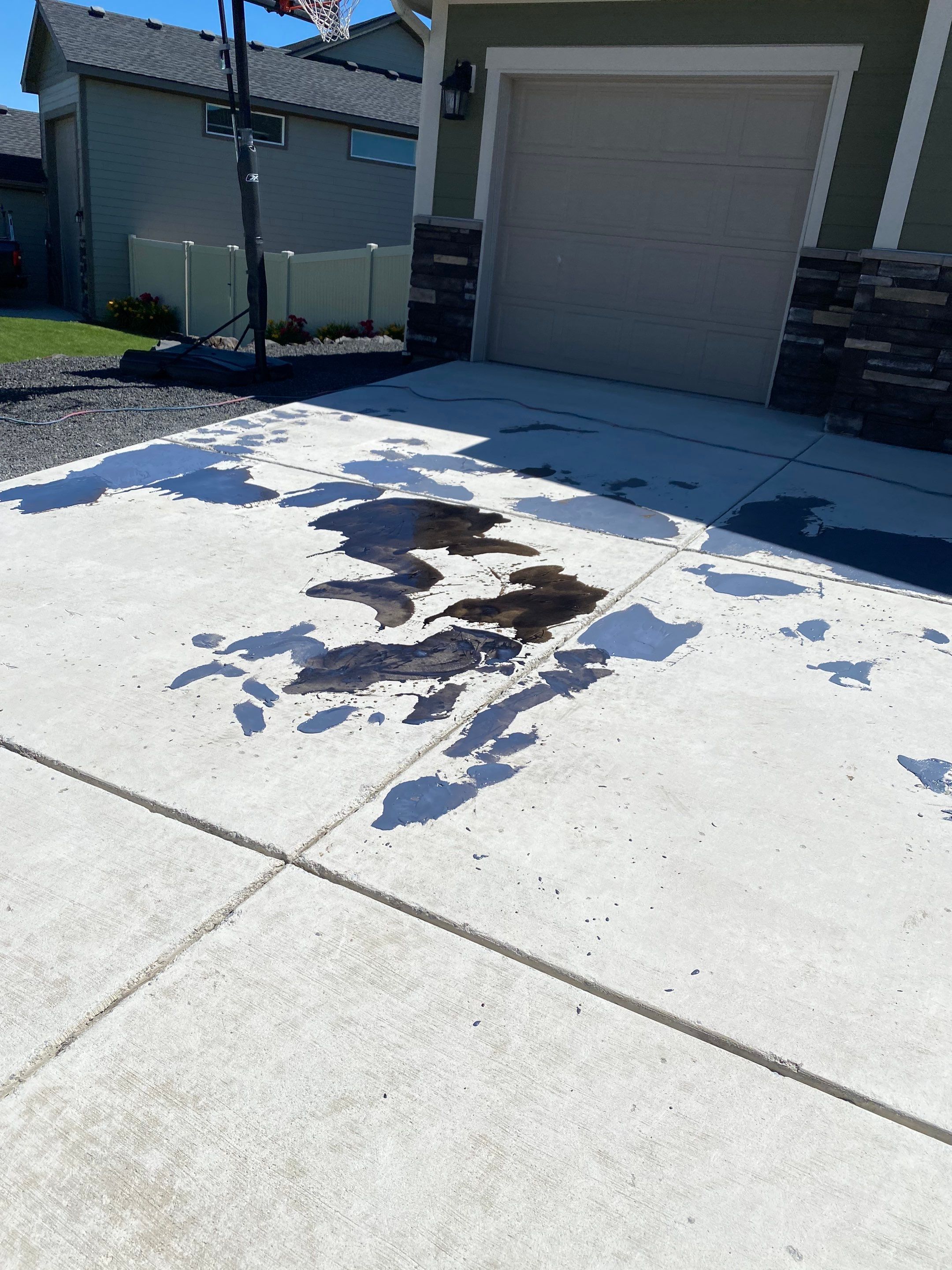 Driveway using Greystone 1/8" by Croc Coatings, LLC