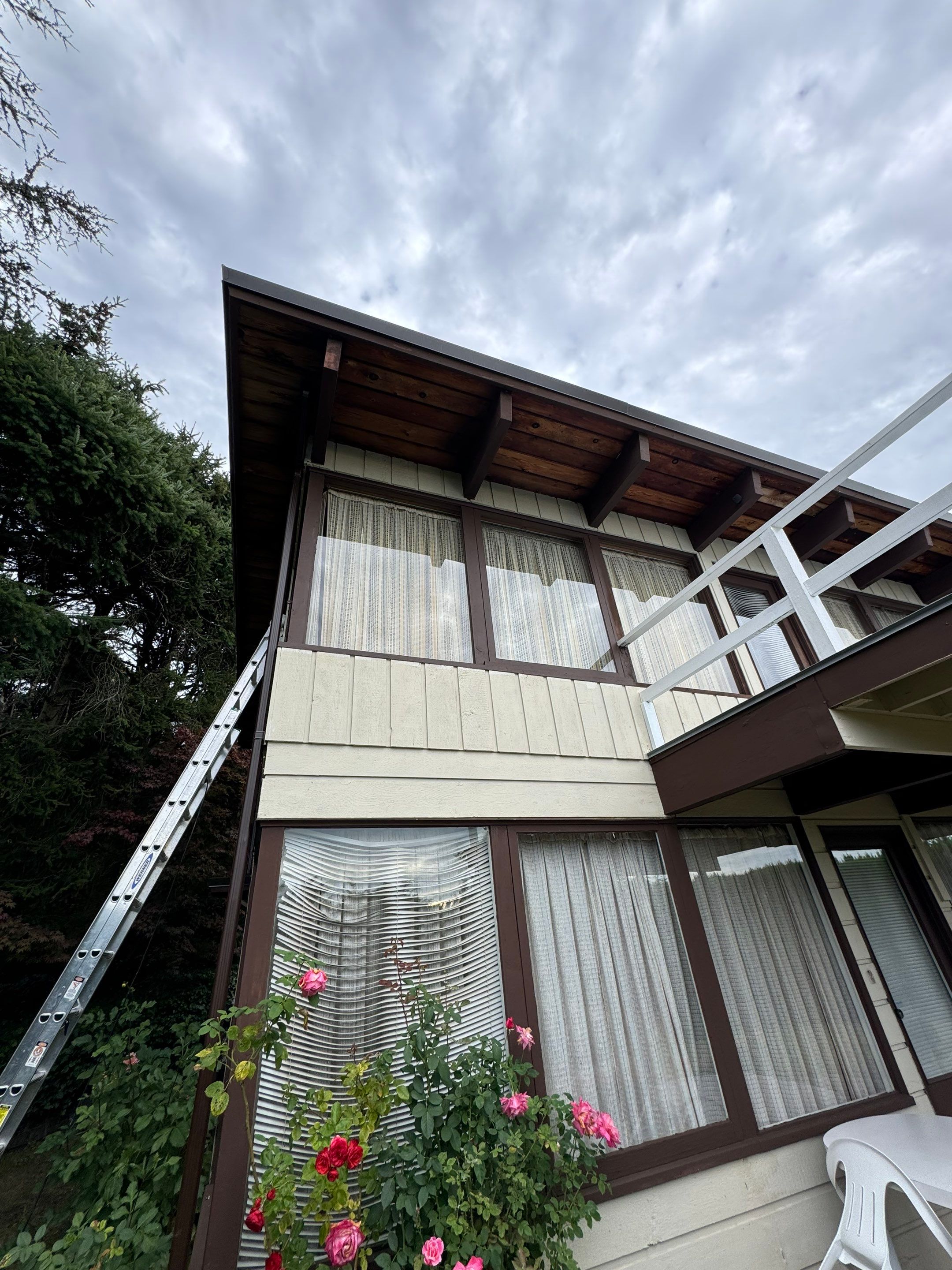Exterior Window Trim Painting In North Vancouver  by YVR Construction Group