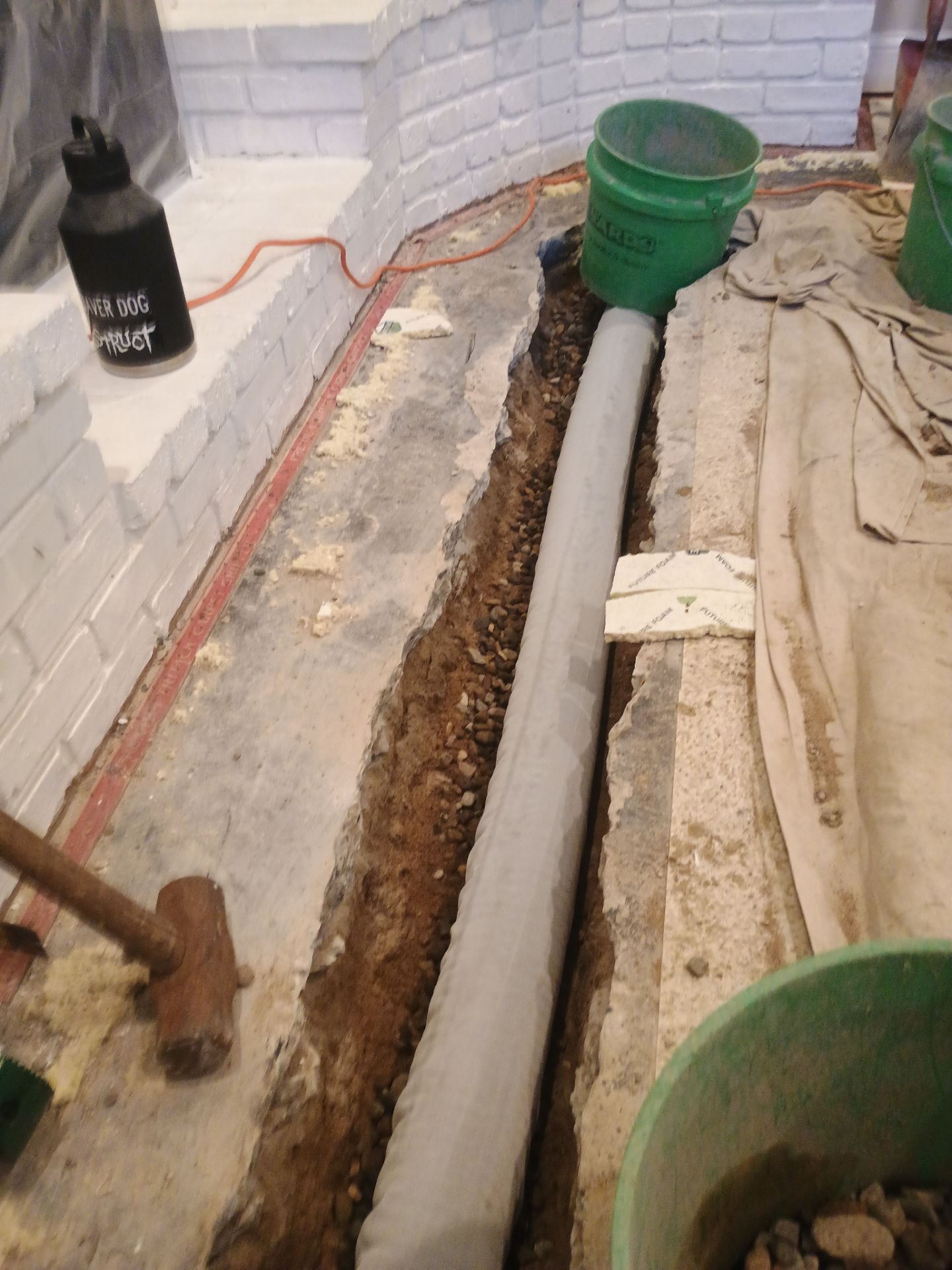 Interior Drain Tile & Sump Pump in Northwest Minneapolis by Waterproofing Northeast