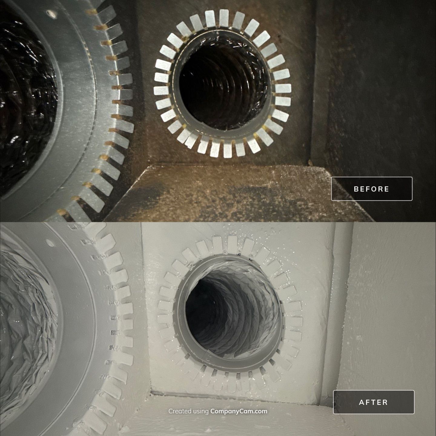 Project in Columbus by Duct Cleaning Solutions 