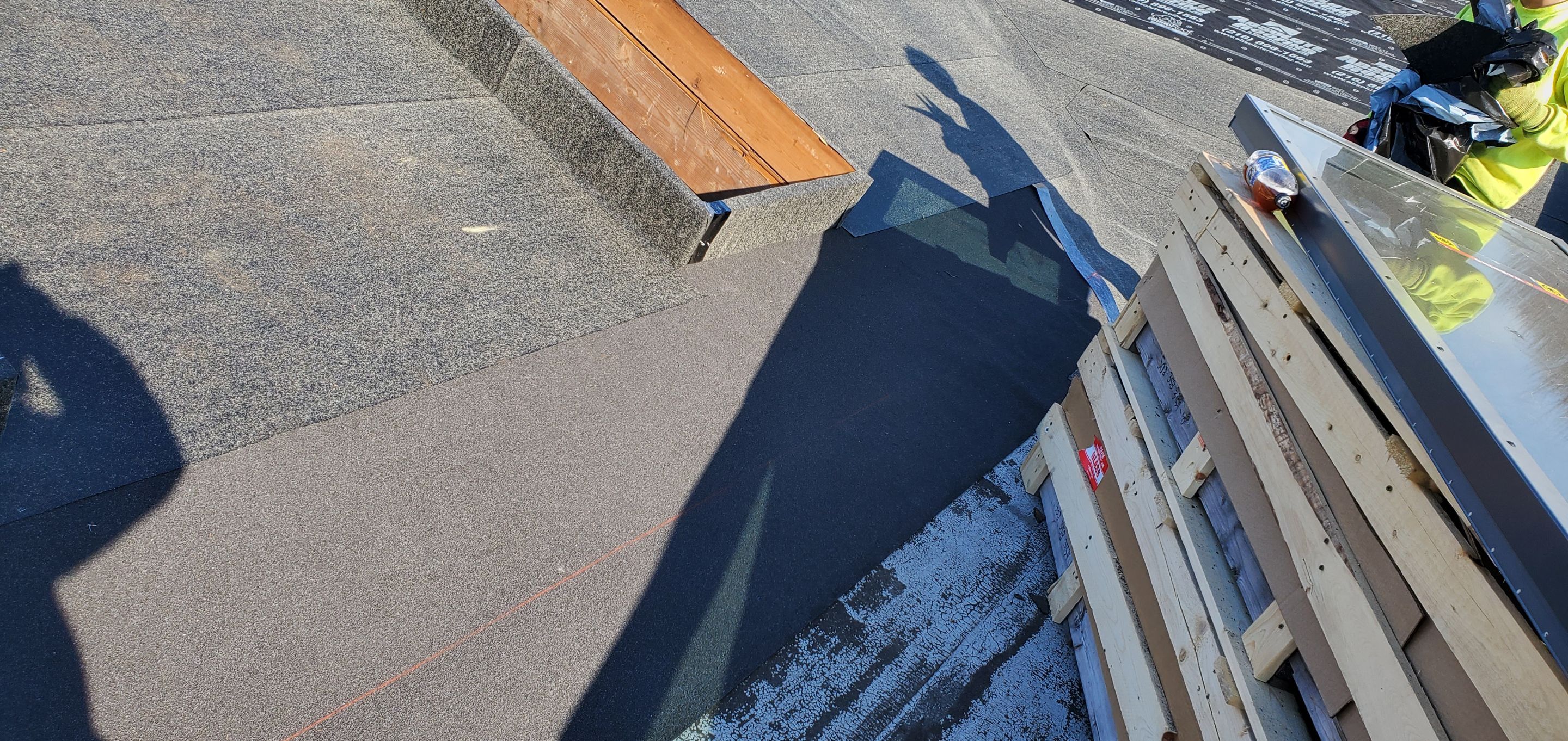 Skylight removal and install  by Absolute Roofing and Construction