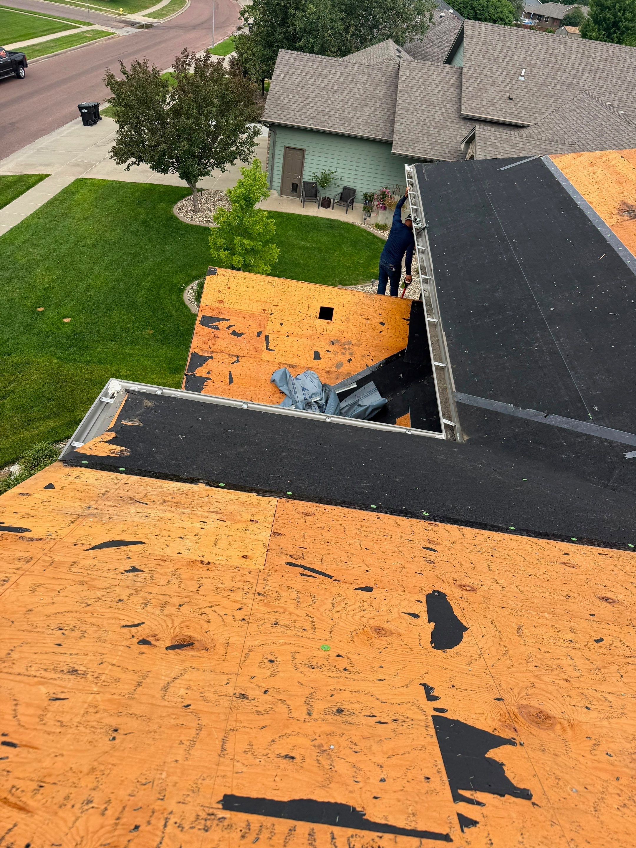 Sioux Falls Roof  by Lightning Exteriors