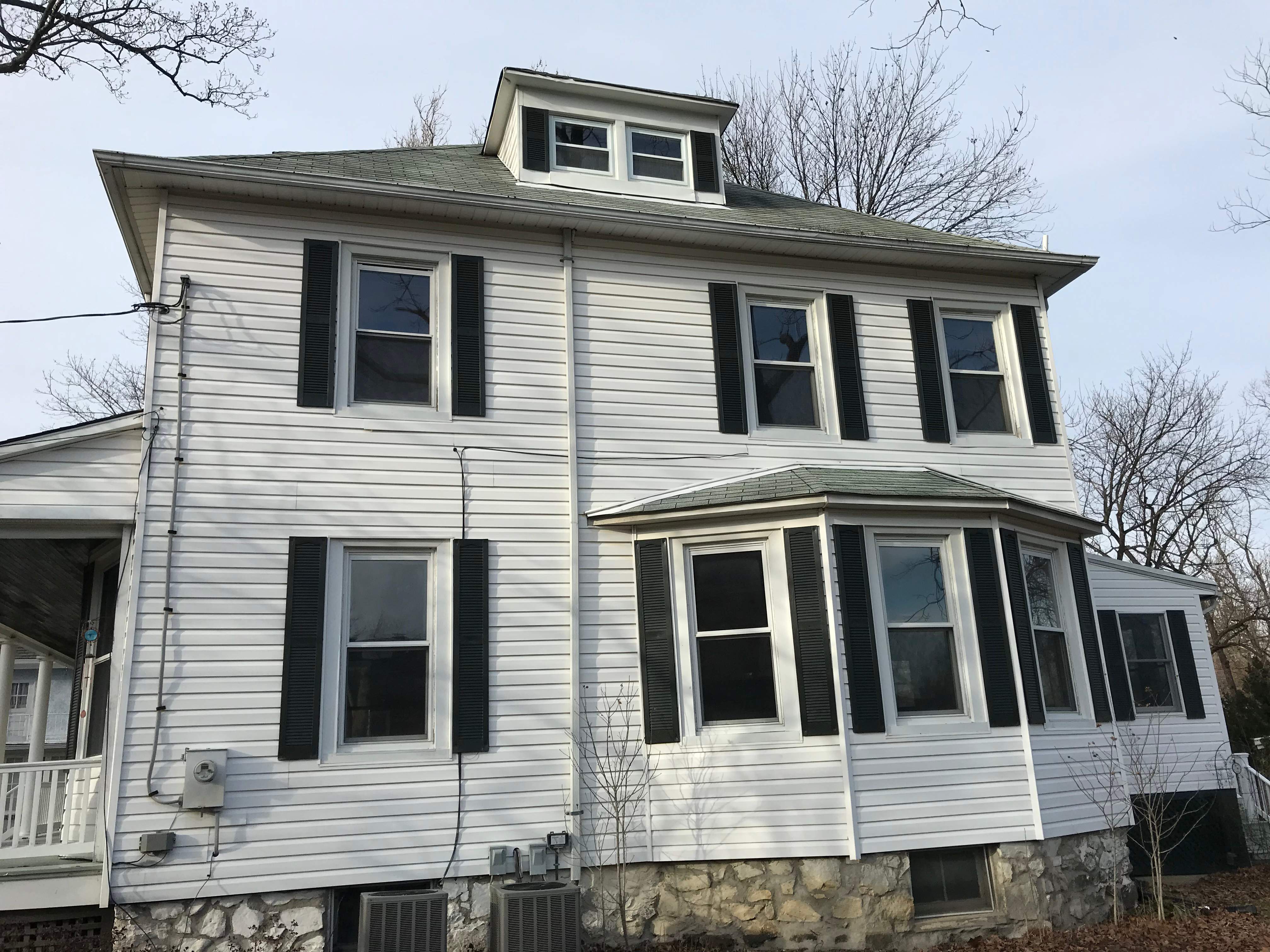 Residential Roofing Installation using Max Def Pewterwood by Alpha Design Services