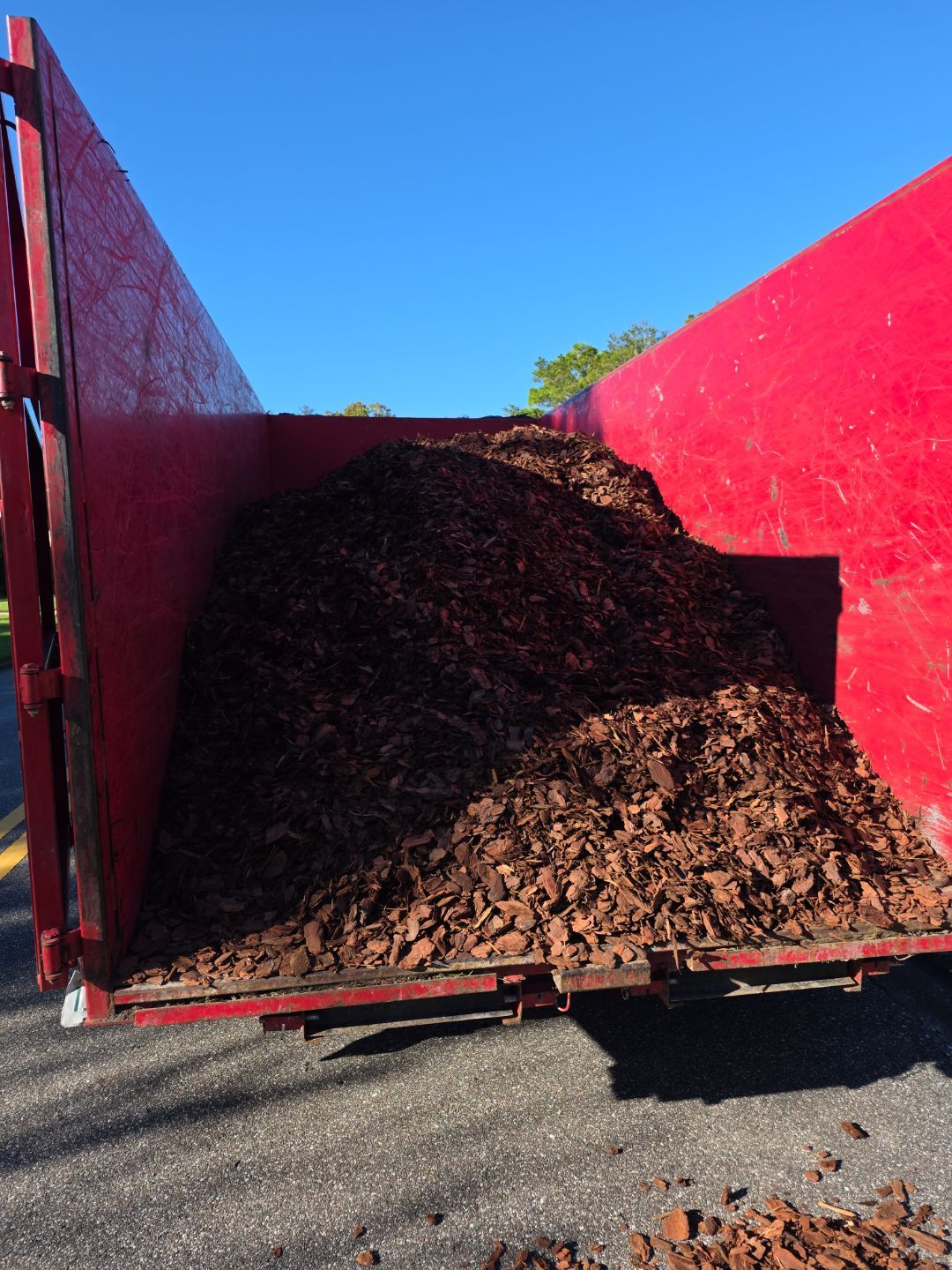 Deerwood Resident | Pine Bark Installation by ProGreen Services