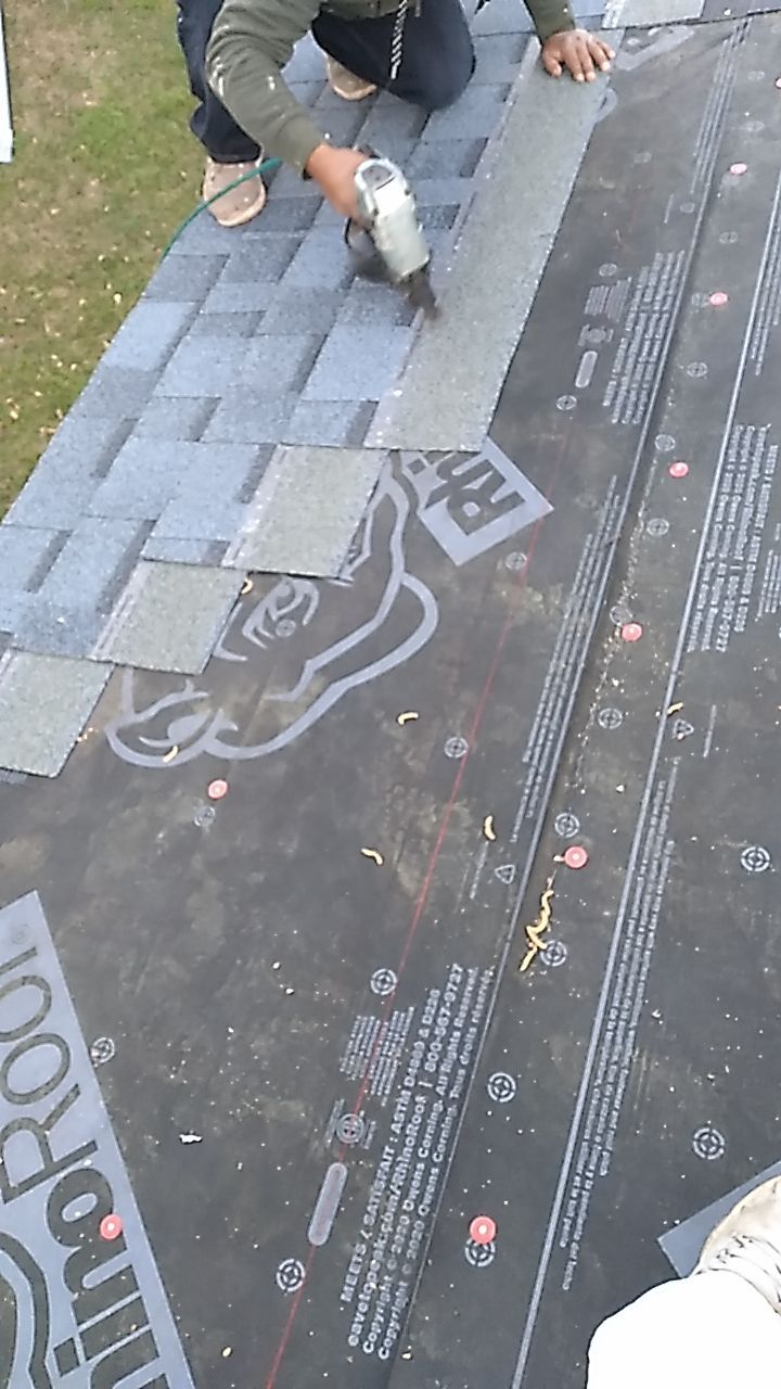 Residential Roofing Installation using Owens Corning Duration-Harbor Blue  by Indigo State Roofing