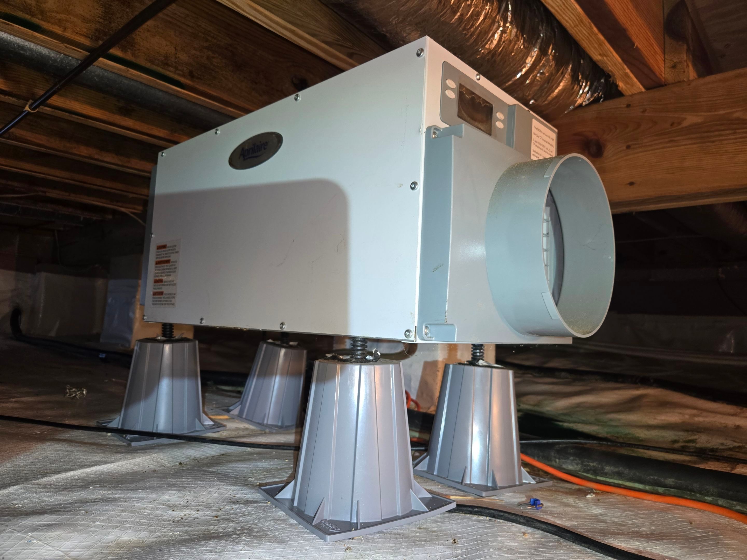 Project in Williamsburg by Patriot Crawl Space Repairs