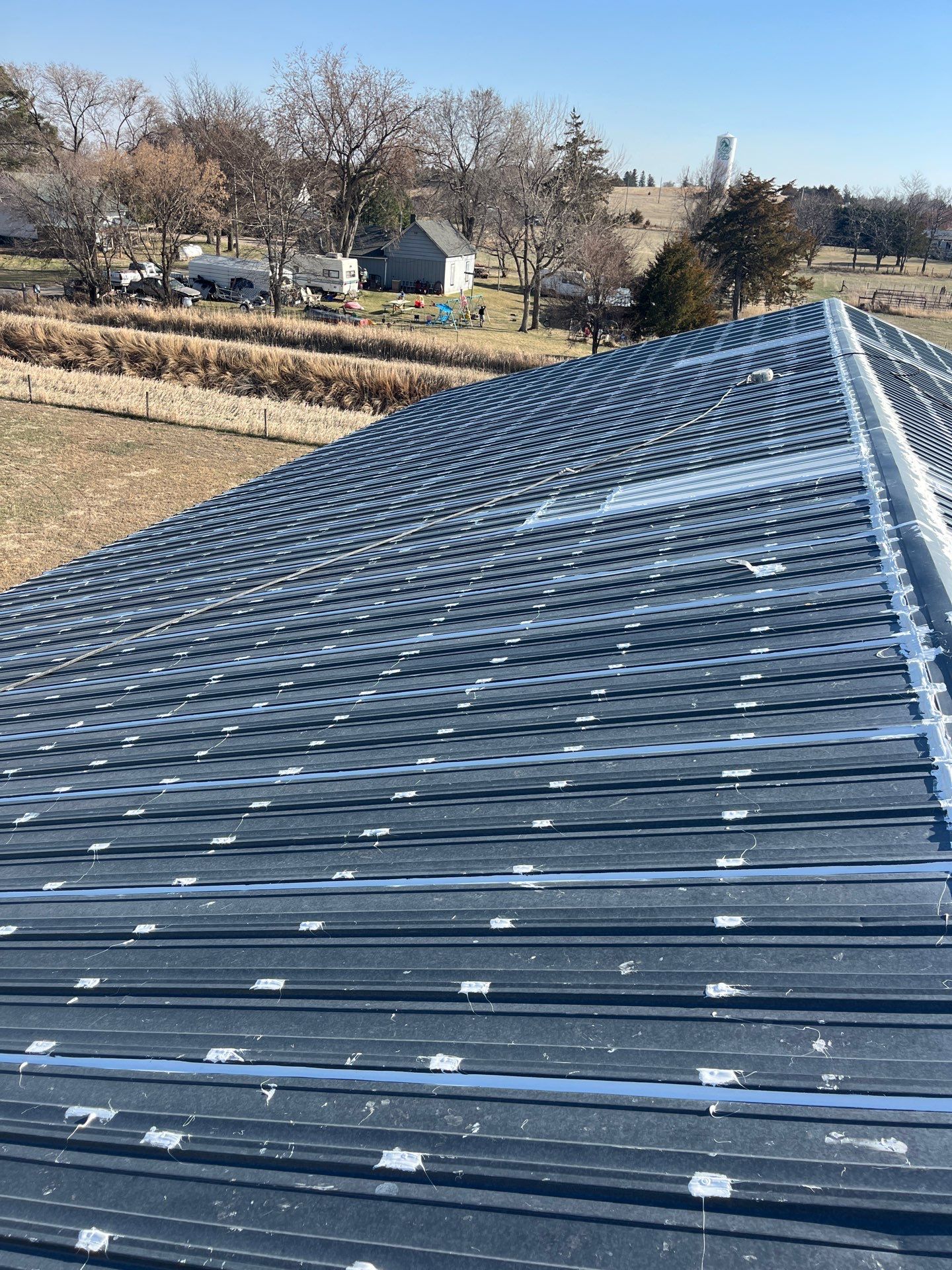 Metal Roof Restoration - Long Pine, NE by Tillotson Enterprises