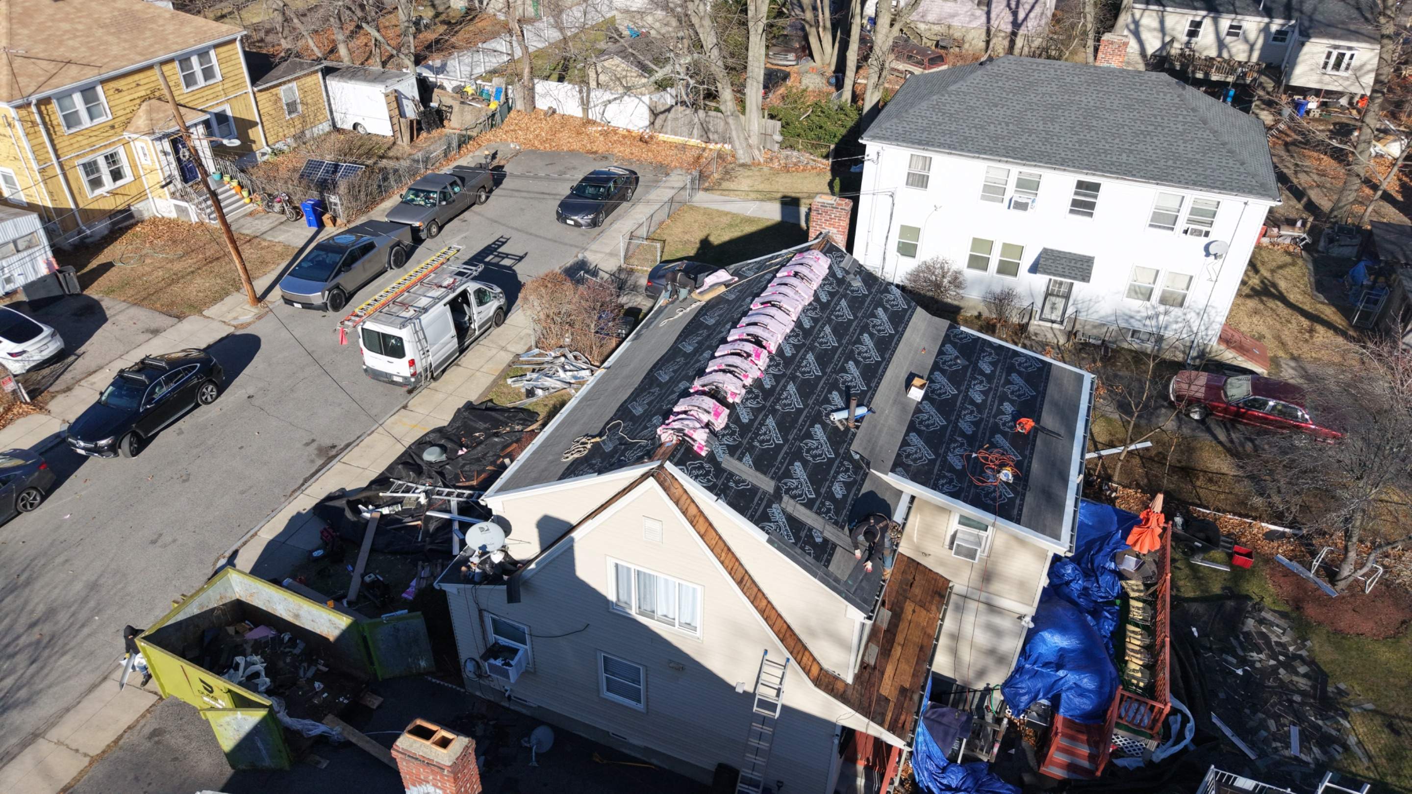 Full Roof Replacement in Boston, MA – Owens Corning Duration, Onyx Black by JOHNNYS PRO