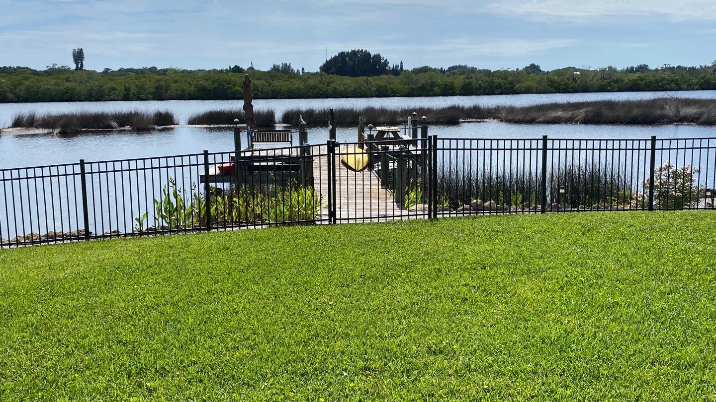 Bradenton, FL 4ft. Tall 3-Rail Ranch Rail and 4ft. Tall 3-Rail Black Aluminum Fence by Asap fence and gates, LLC