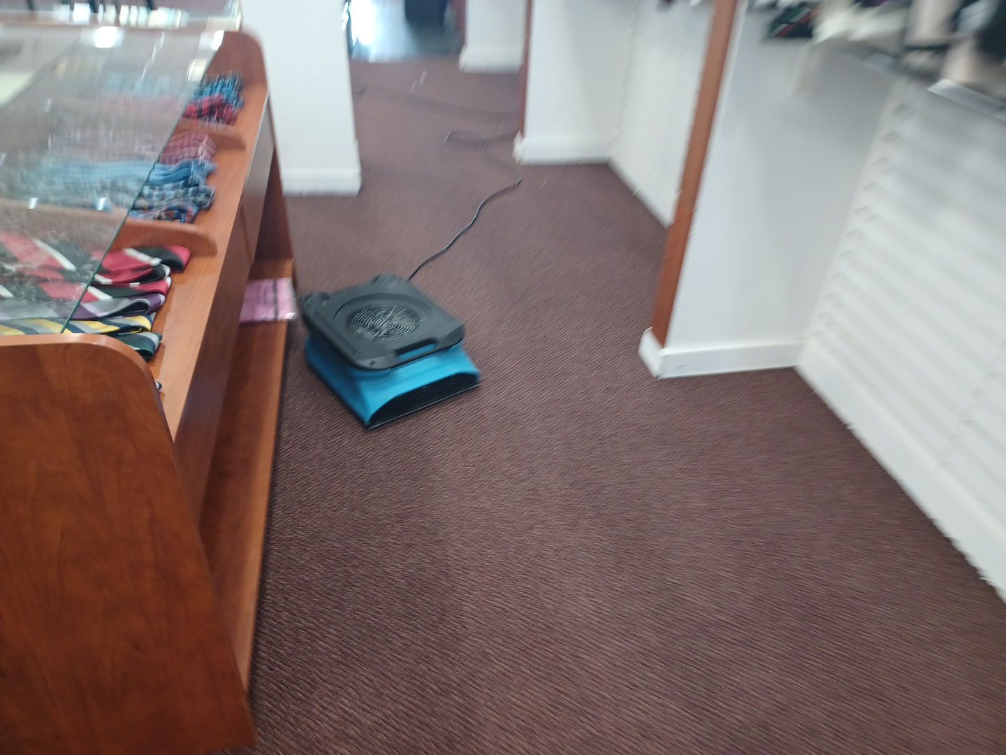 Project in Highland Park by EzDry Water Mitigation & Property Restoration