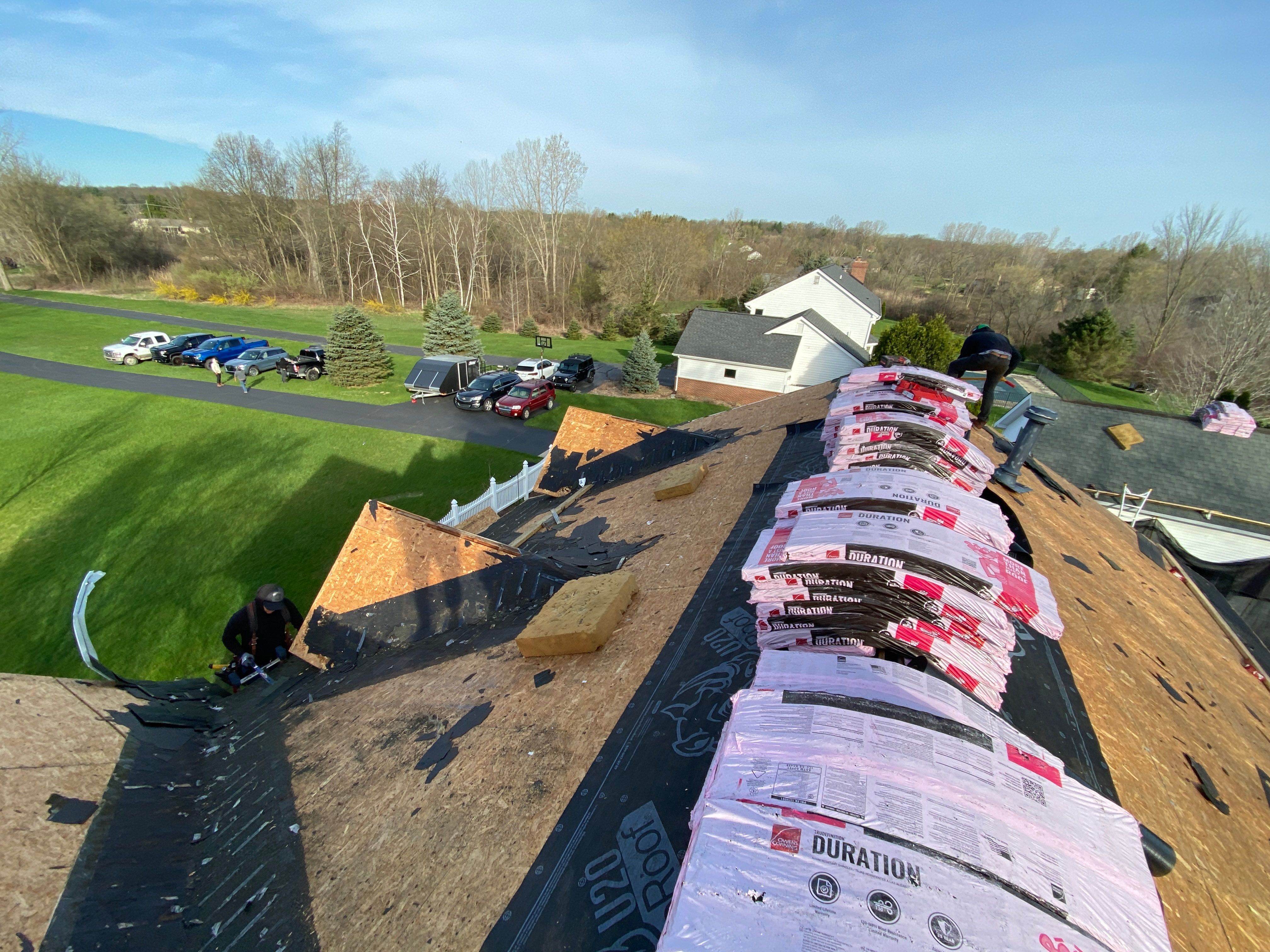 Roof Replacement using Owens Corning by 180 Contractors