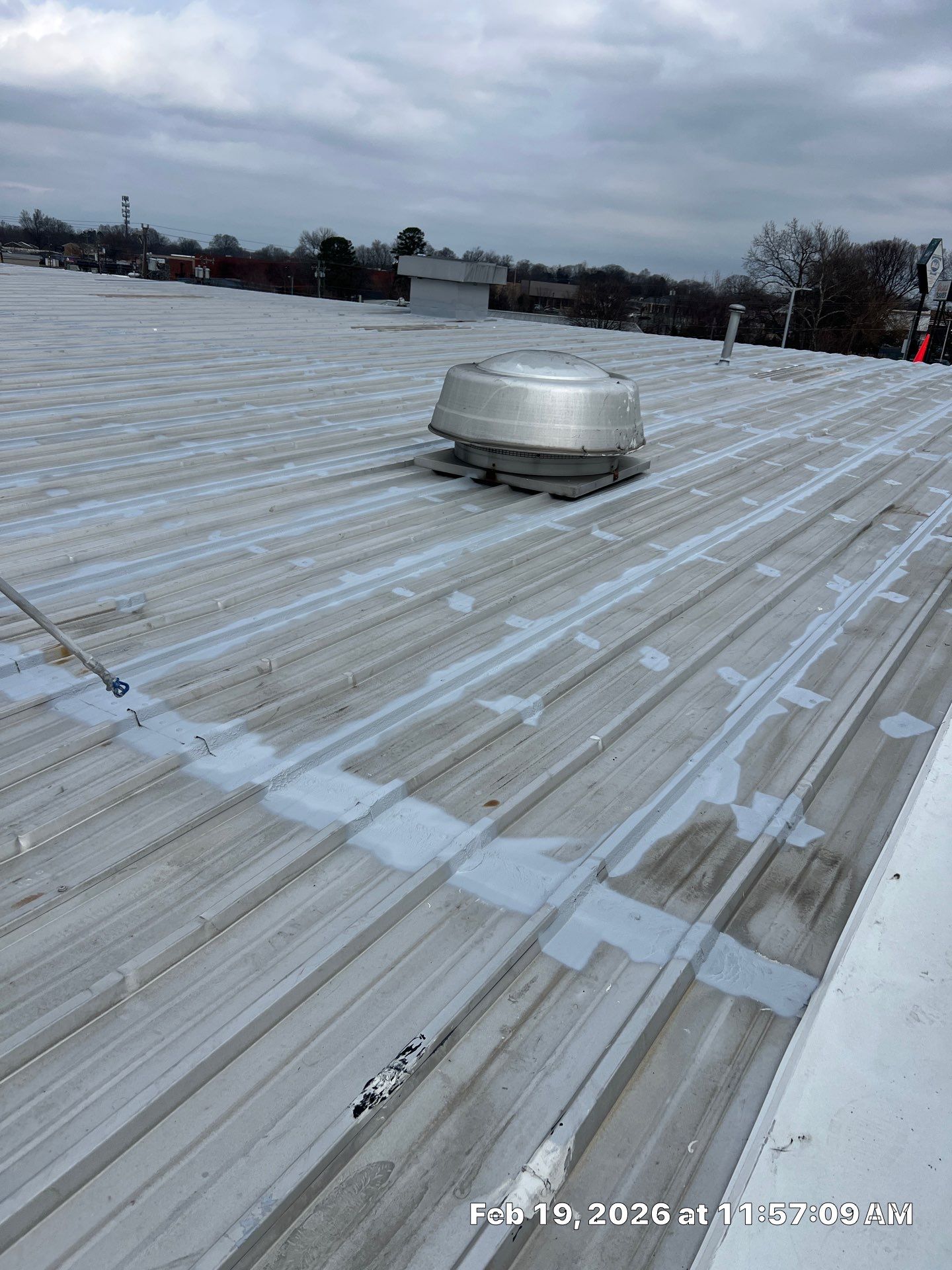 Acrylic Coating  by Just In Time Roofing and Restoration