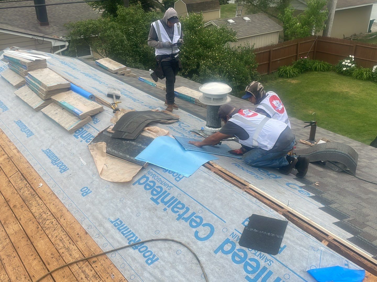 Roof Replacement using CertainTeed Landmark by 180 Contractors