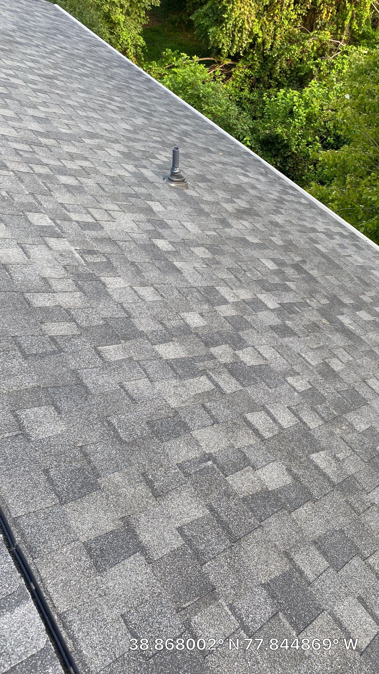 Marshall Roofing Project - Landmark Pro Max Def Pewterwood Designer Shingles by RM Banning, Inc.