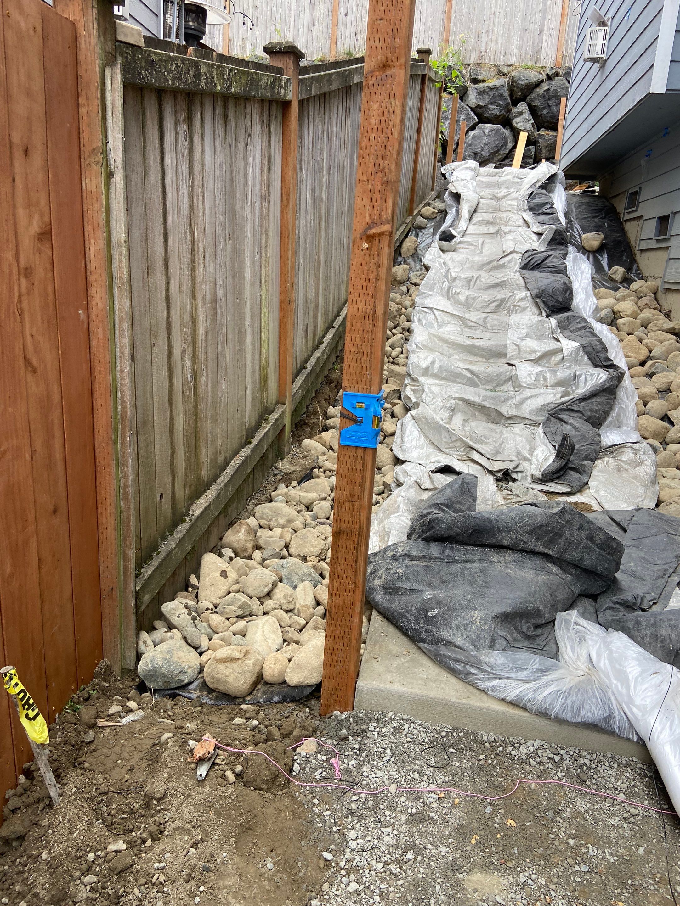 Jireh Outdoor Projects | Concrete Stair Repair and Retaining Wall by Jireh Asphalt & Concrete Inc 