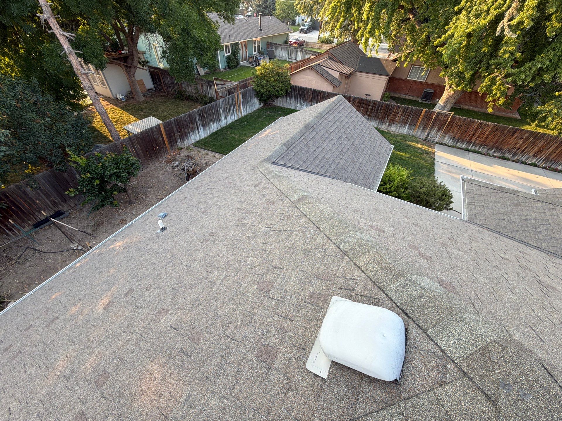Residential Roof Replacement and Decking Repair in Boise by Olive Roofing