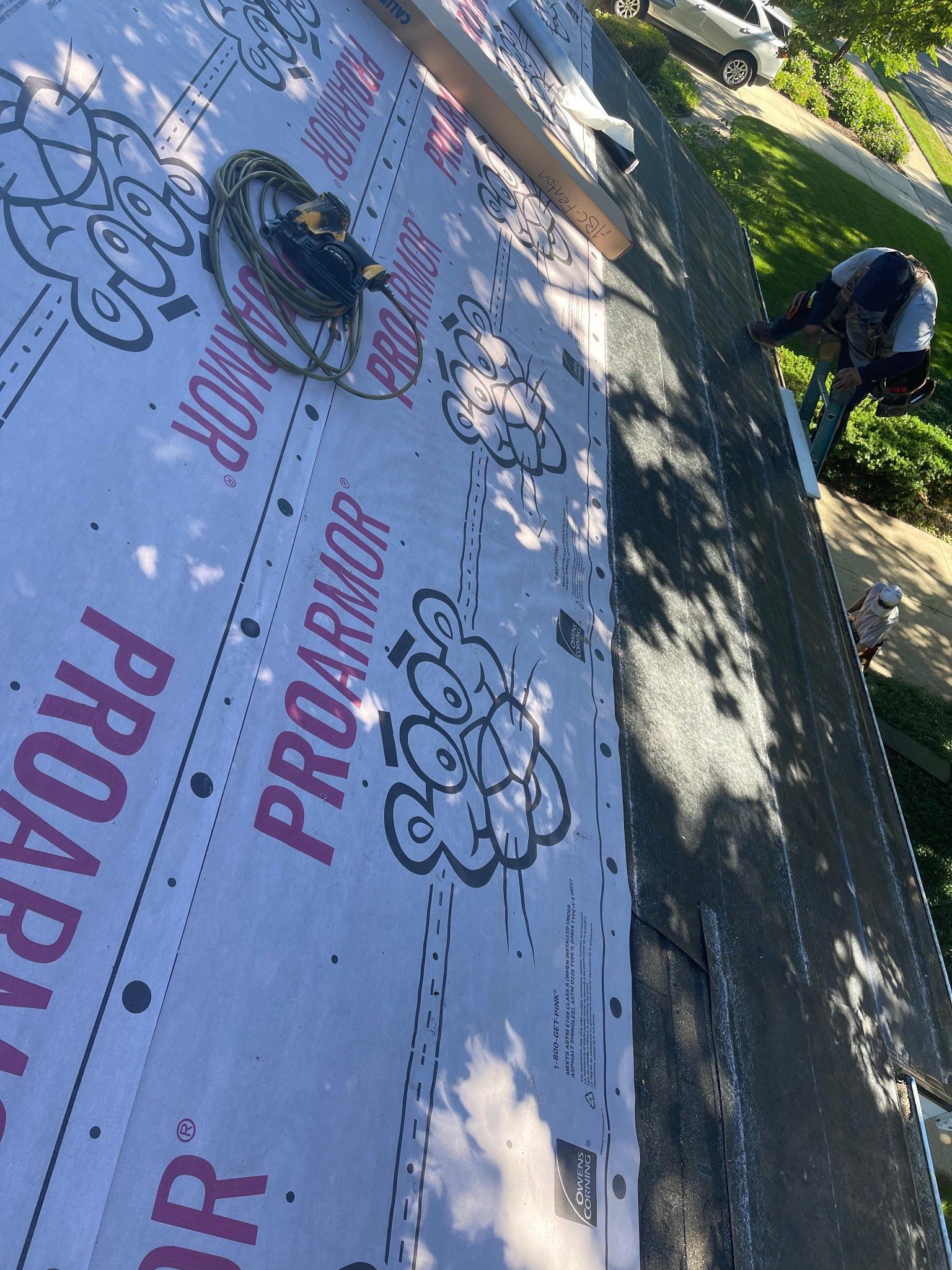 Roof Replacement using Owens Corning Tru Definitions by 180 Contractors