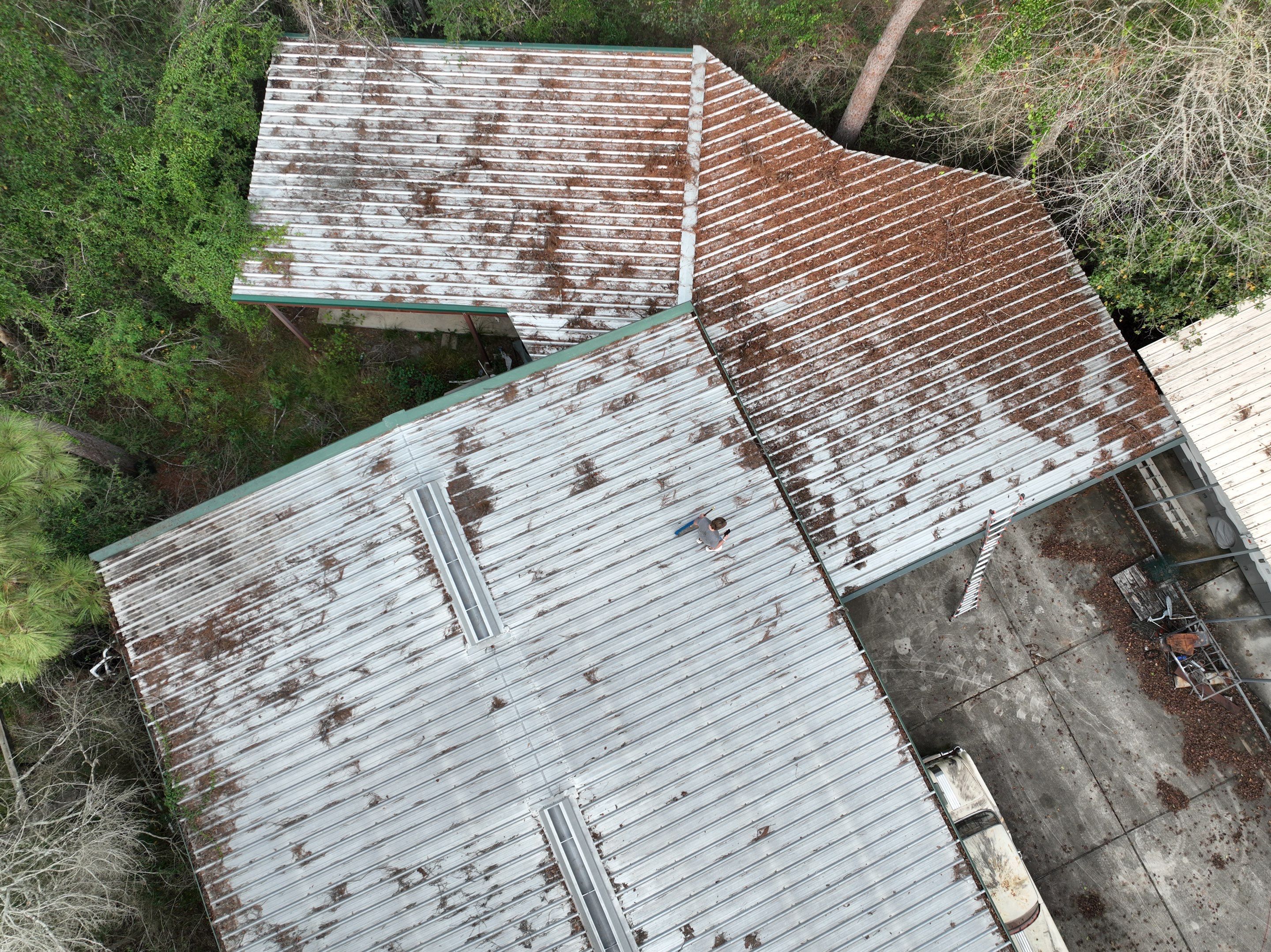 Metal Roof Coating by Roof Concepts Construction